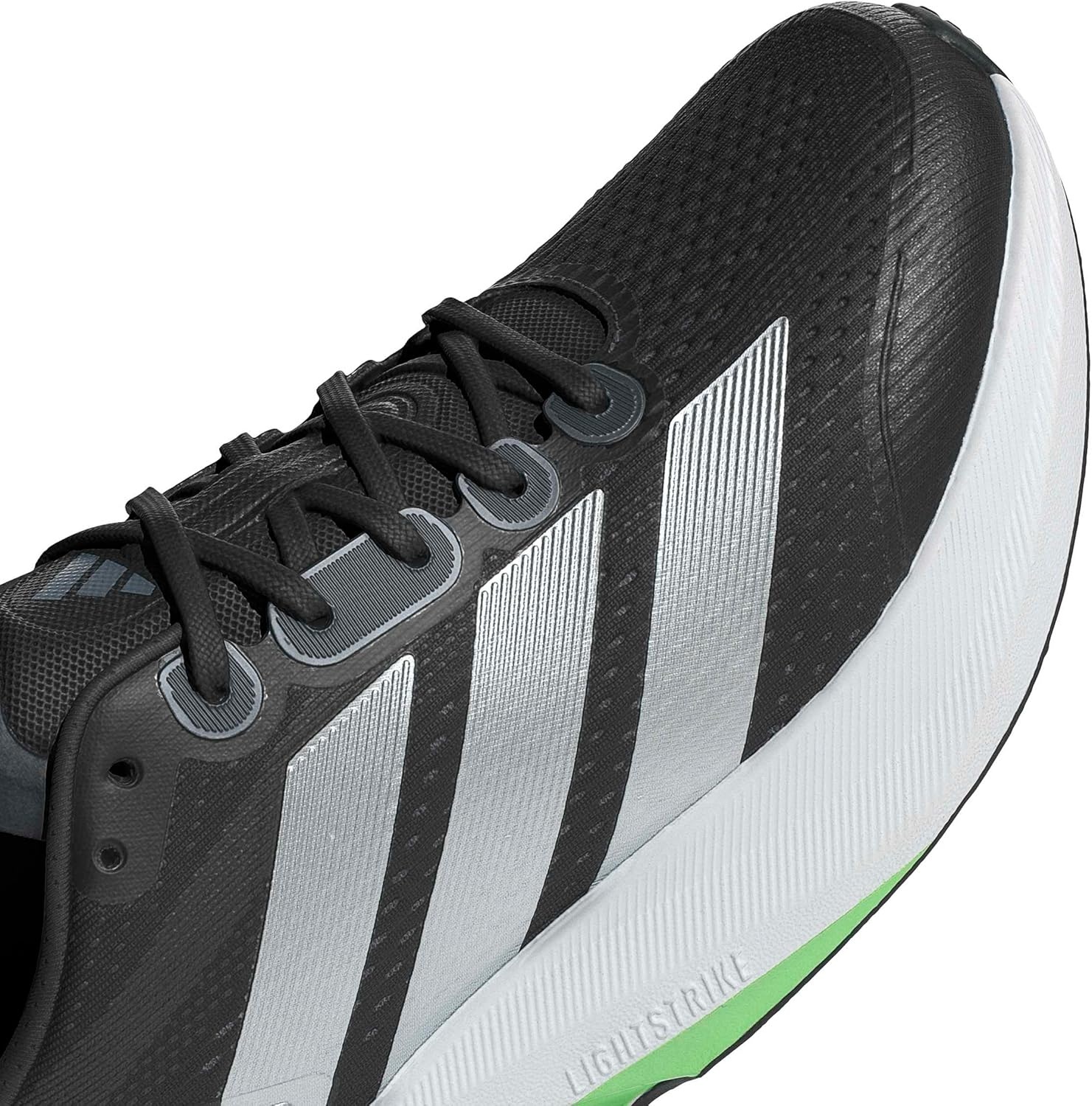 image:imageadidas Mens Duramo Speed 2 Running Sneakers Shoes WhiteCarbonMatte SilverLime Burst