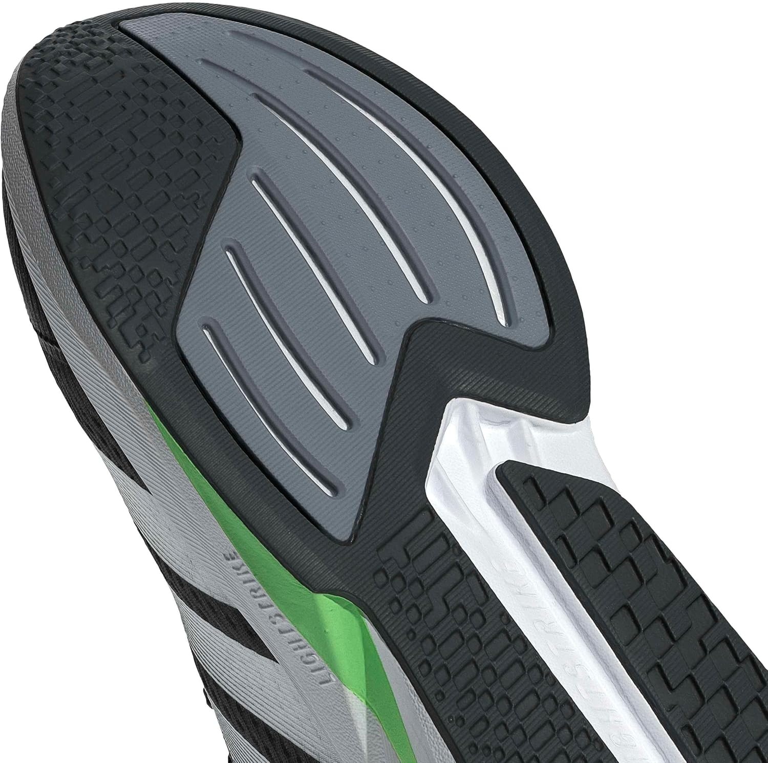 image:imageadidas Mens Duramo Speed 2 Running Sneakers Shoes WhiteCarbonMatte SilverLime Burst
