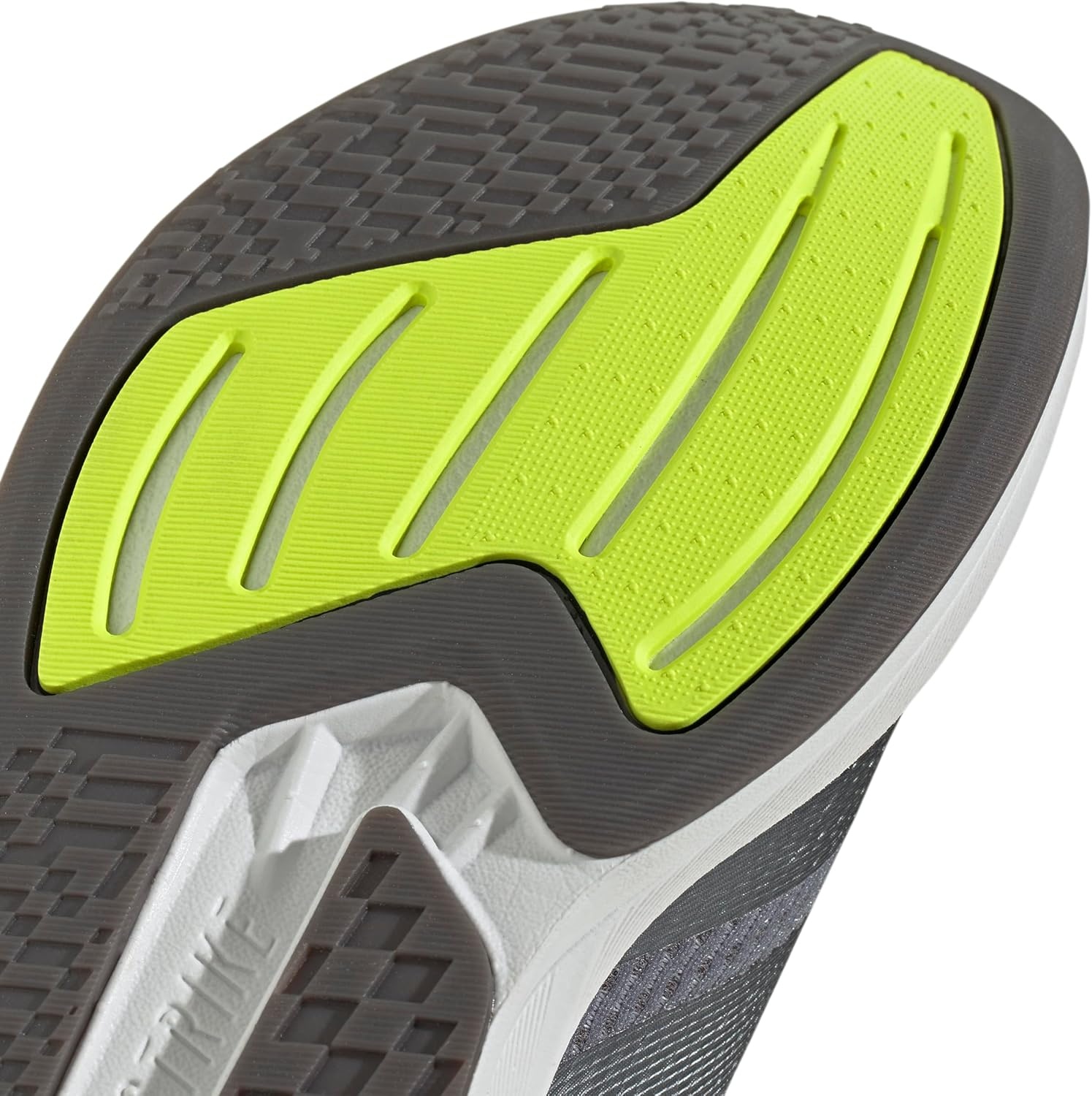 image:imageadidas Mens Duramo Speed 2 Running Sneakers Shoes WhiteGreyIron MetallicLucid Lemon