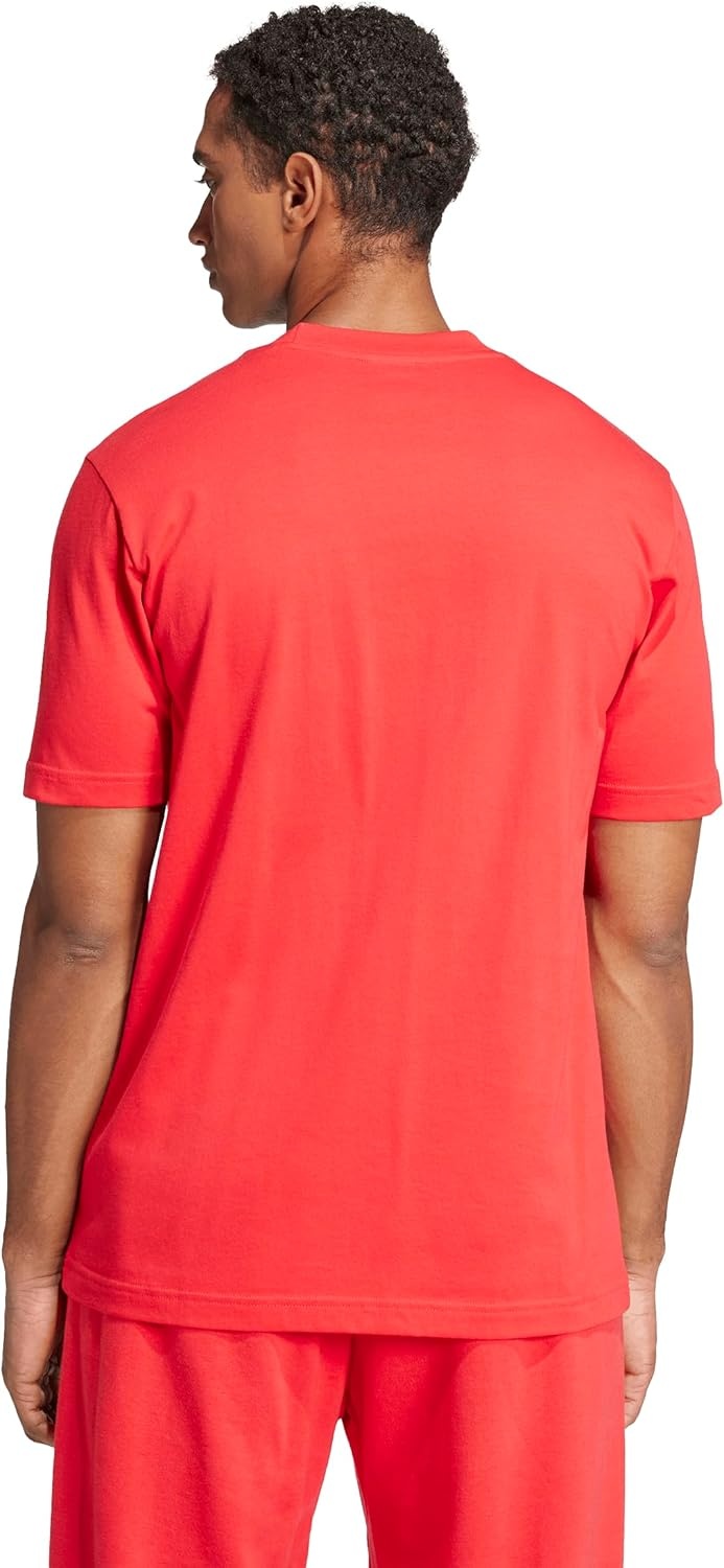 image:imageadidas Mens Essentials Big Logo TShirtPure RubyBlack