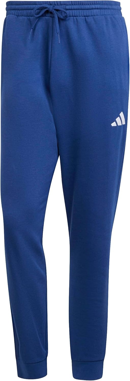 image:imageadidas Mens Essentials FeelCozy Fleece PantsDark BlueWhite