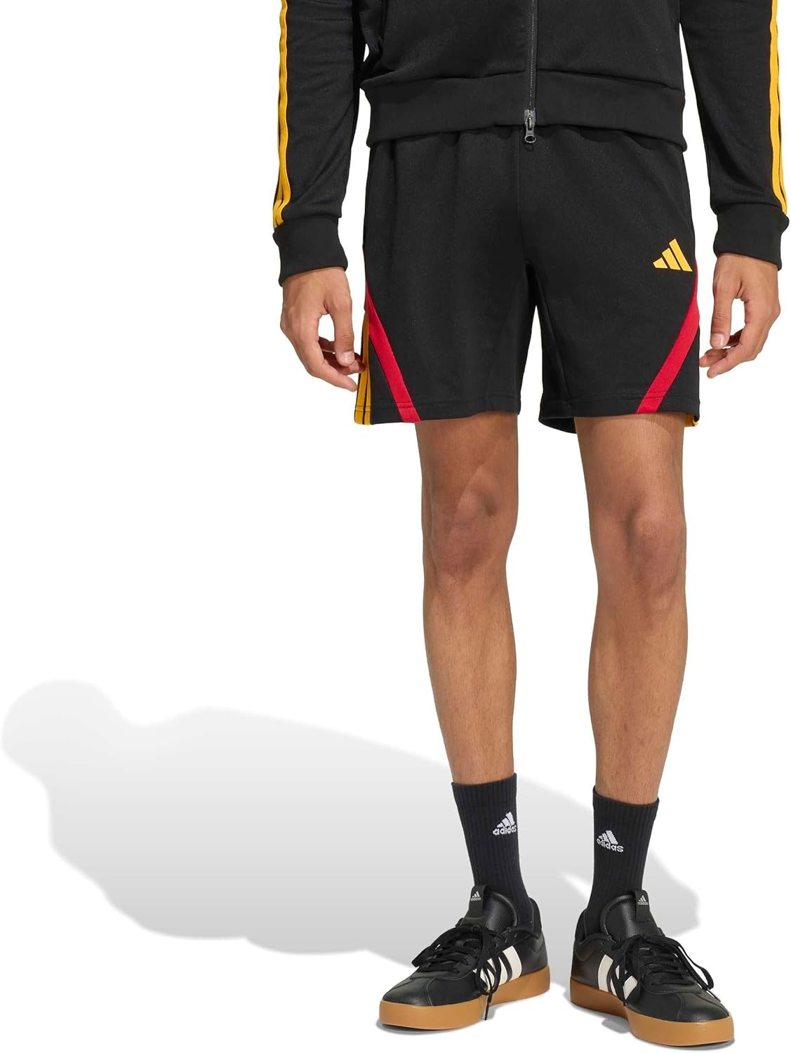 image:imageadidas Mens Germany World Cup 2026 ApparelBlackTeam Power RedCollegiate Gold