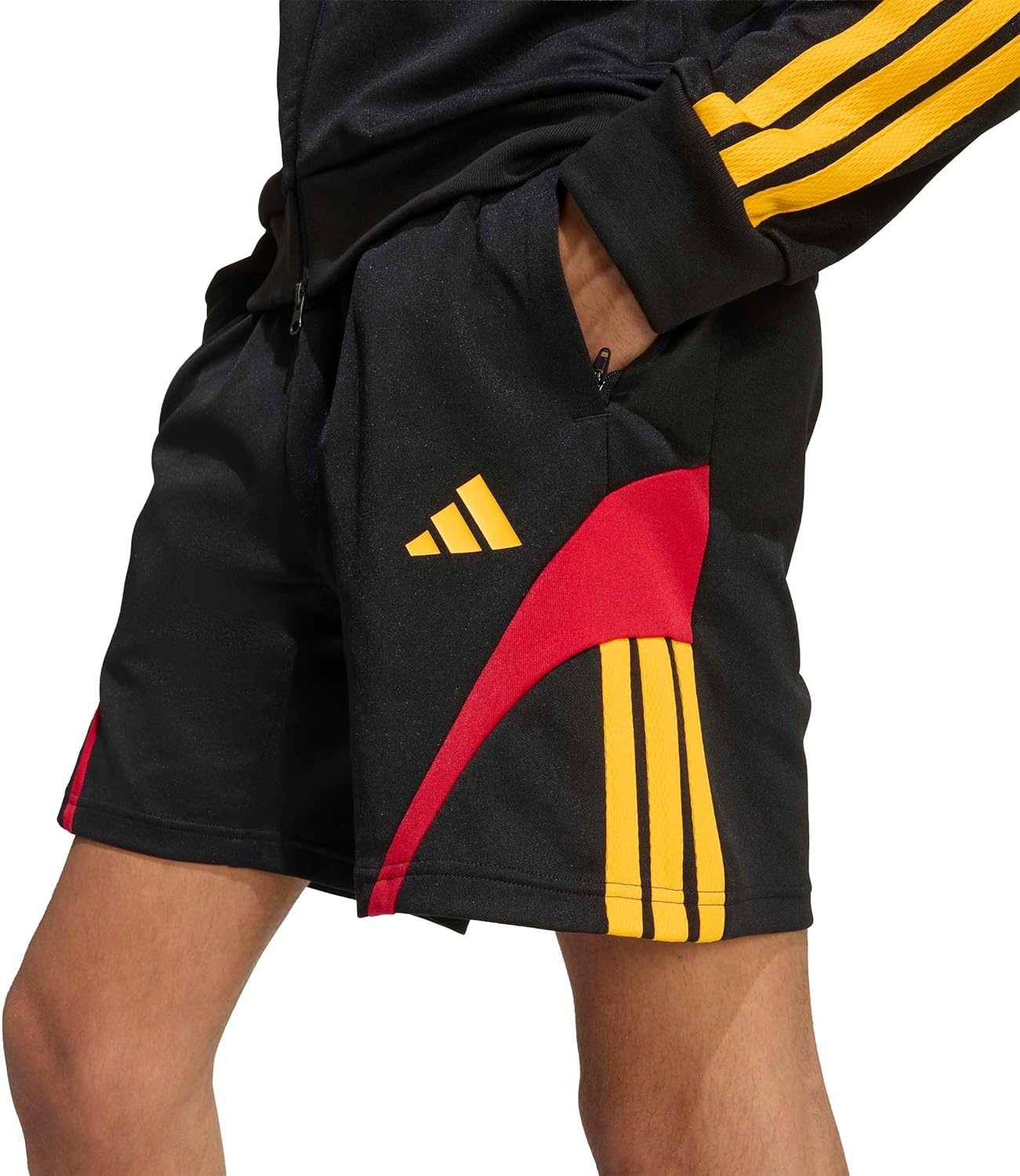 image:imageadidas Mens Germany World Cup 2026 ApparelBlackTeam Power RedCollegiate Gold