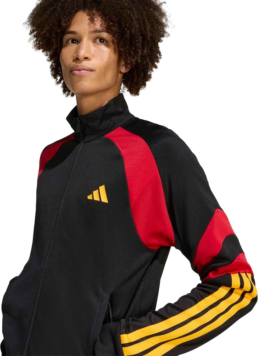 image:imageadidas Mens Germany World Cup 2026 ApparelBlackTeam Power RedCollegiate Gold