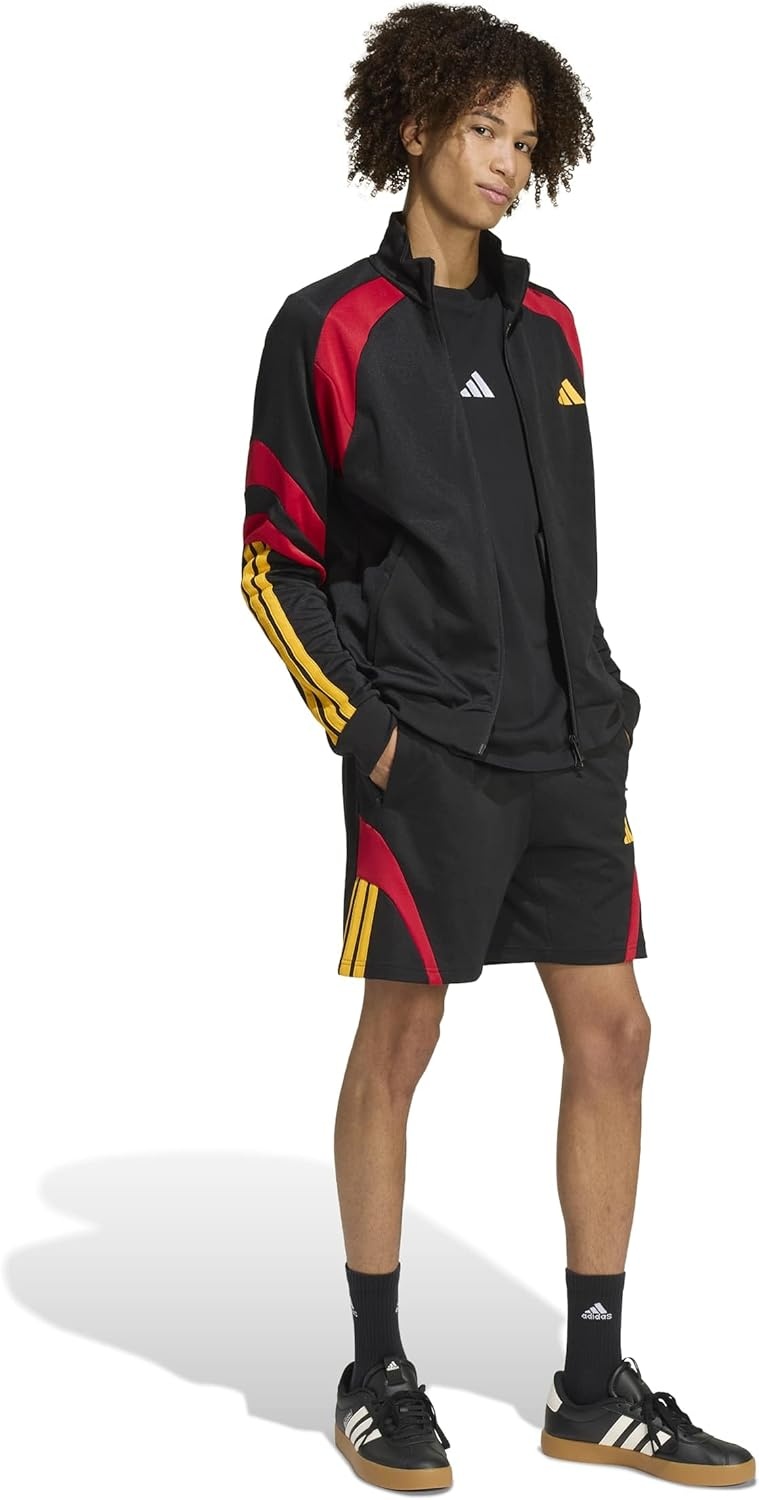 image:imageadidas Mens Germany World Cup 2026 ApparelBlackTeam Power RedCollegiate Gold