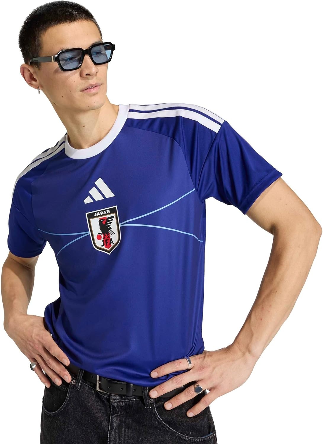 image:imageadidas Mens Japan World Cup 2026 ApparelBlueAsh Blue