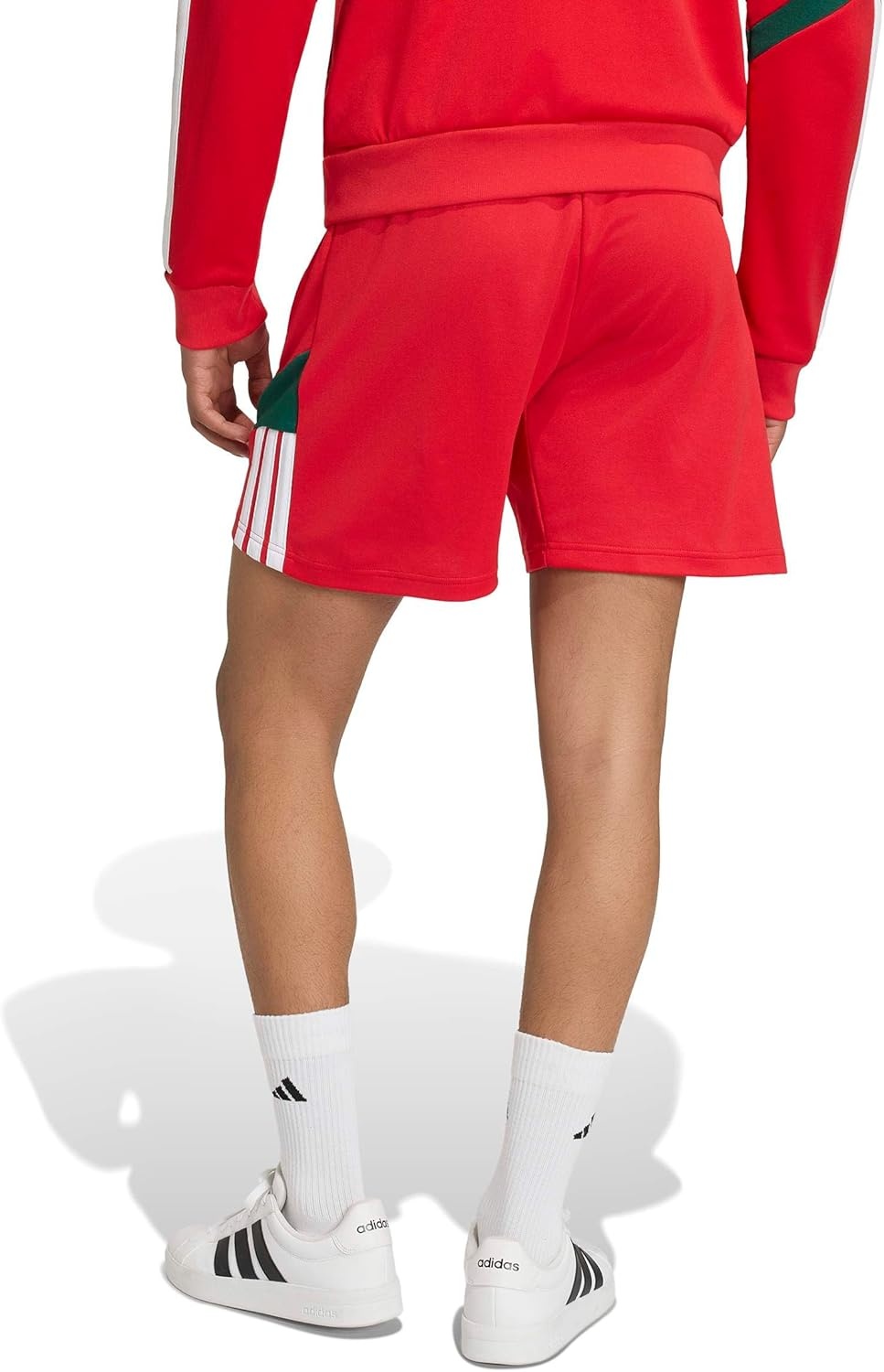 image:imageadidas Mens Mexico World Cup 2026 ApparelBetter ScarletTeam Dark GreenWhite