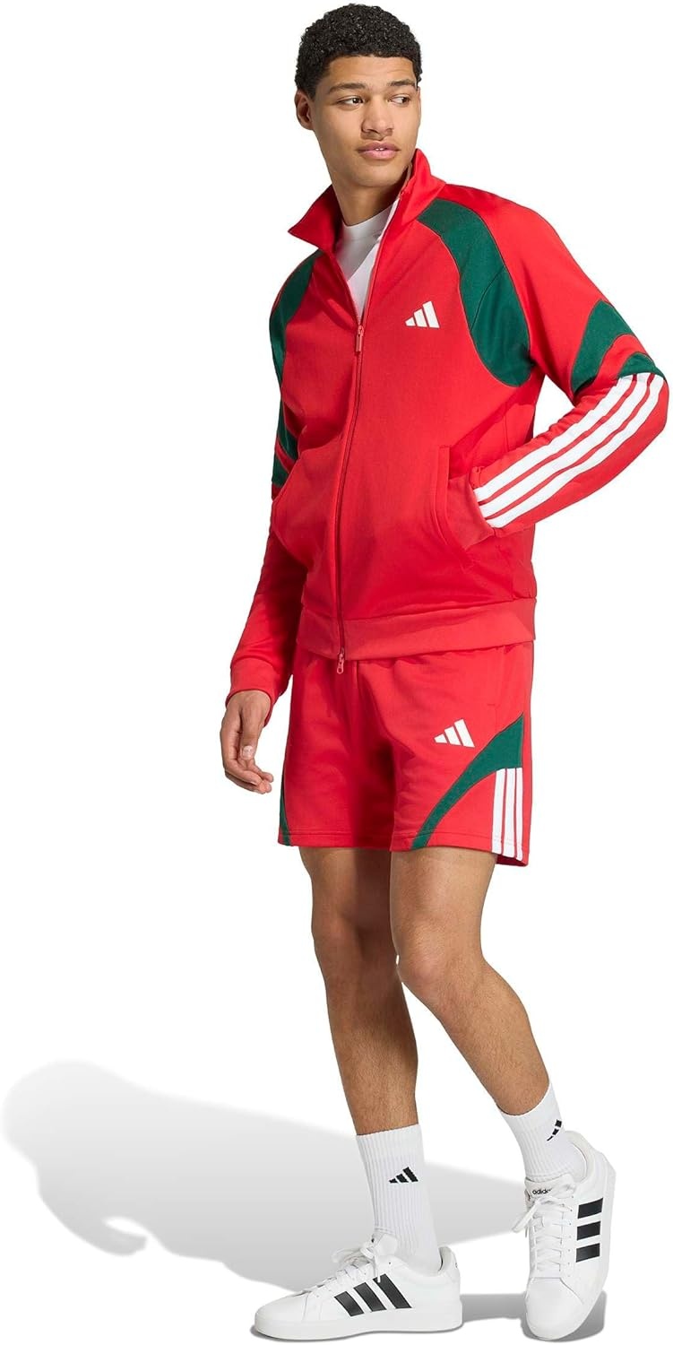 image:imageadidas Mens Mexico World Cup 2026 ApparelBetter ScarletTeam Dark GreenWhite