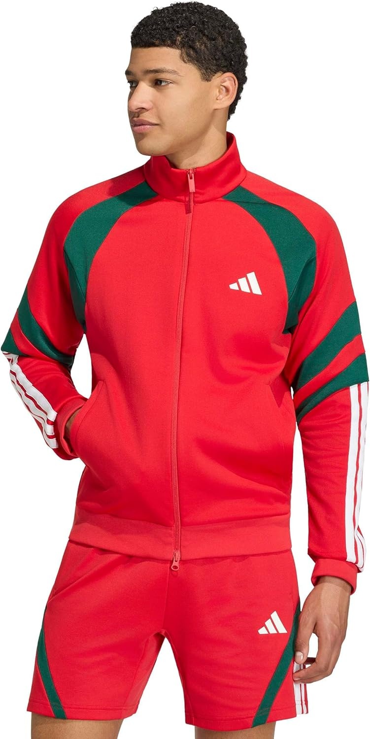 image:imageadidas Mens Mexico World Cup 2026 ApparelBetter ScarletTeam Dark GreenWhite