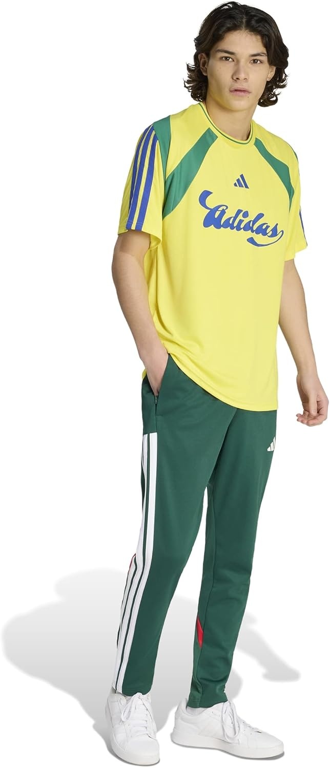 image:imageadidas Mens Mexico World Cup 2026 ApparelTeam Dark GreenBetter ScarletWhite
