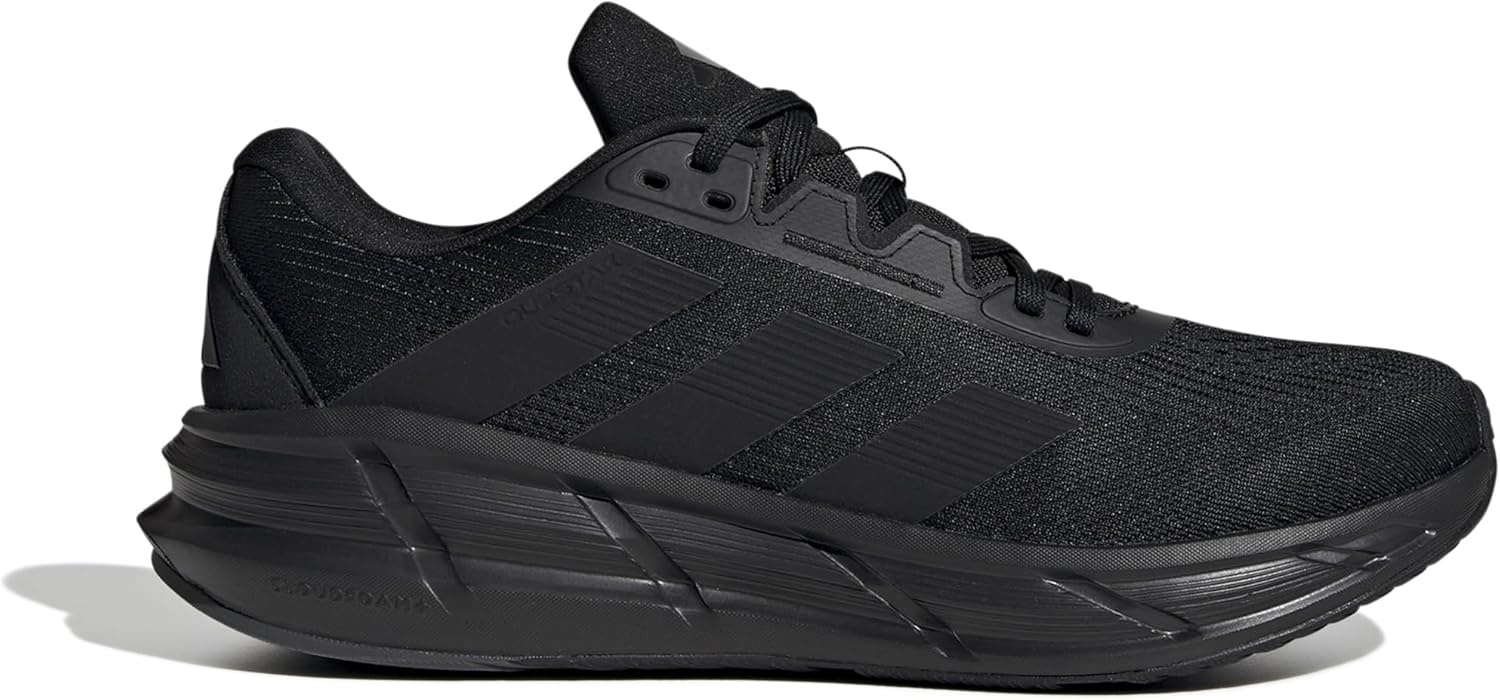 image:imageadidas Mens Questar 3 Running Sneakers Shoes BlueBlackBlackGrey