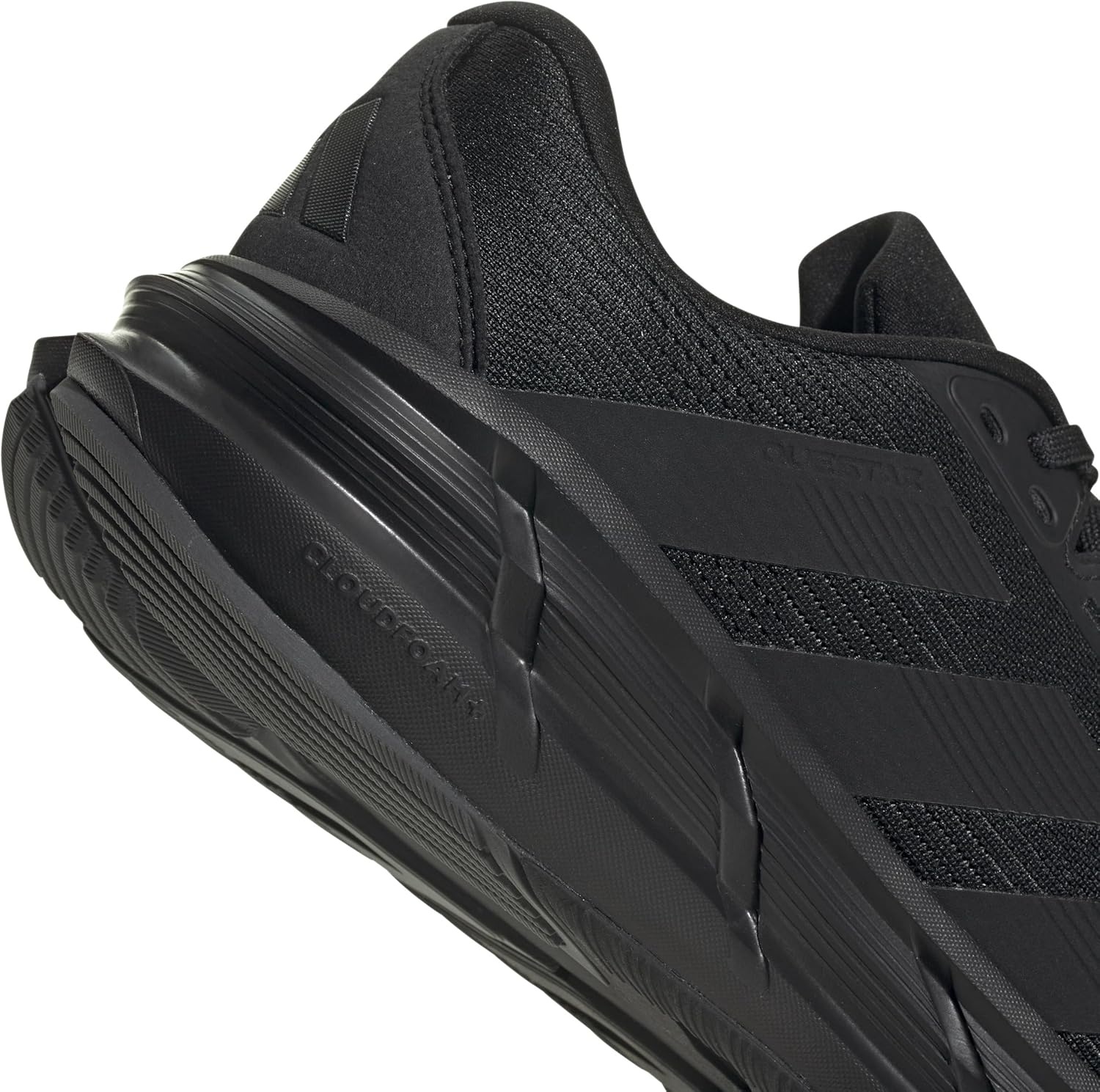 image:imageadidas Mens Questar 3 Running Sneakers Shoes BlueBlackBlackGrey