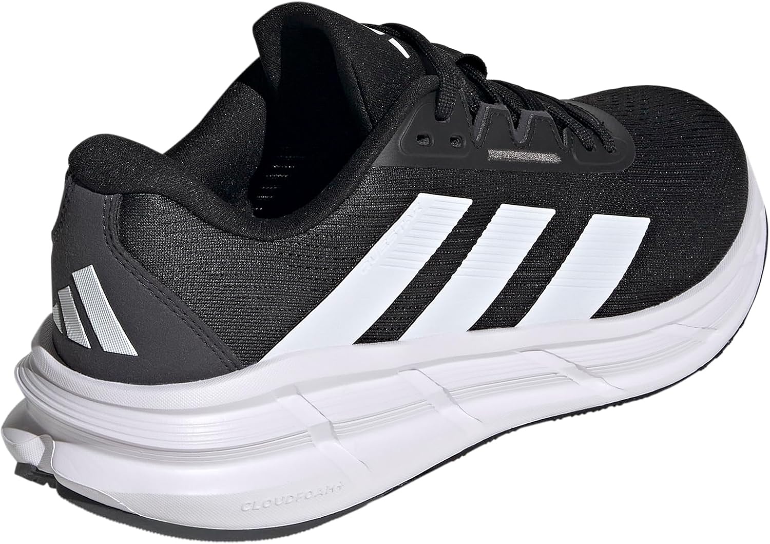 image:imageadidas Mens Questar 3 Running Sneakers Shoes BlueBlackWhiteCarbon