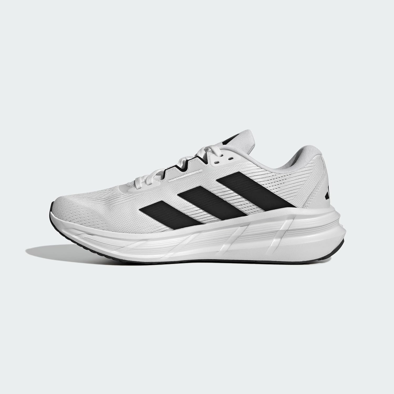 image:imageadidas Mens Questar 3 Running Sneakers Shoes BlueCloud White Core Black Dash Grey