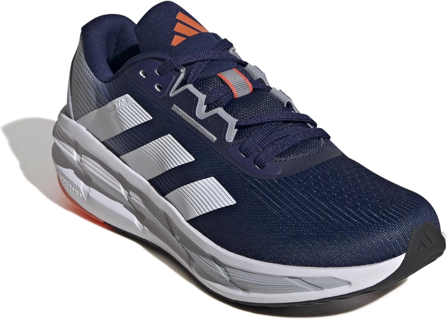 image:imageadidas Mens Questar 3 Running Sneakers Shoes BlueDark BlueWhiteImpact Orange