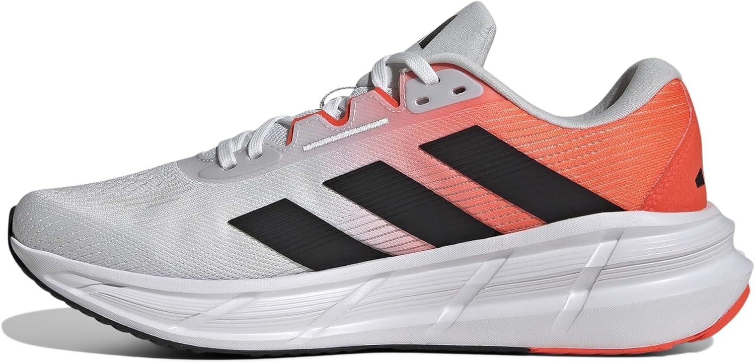 image:imageadidas Mens Questar 3 Running Sneakers Shoes BlueDash GreyBlackSolar Red
