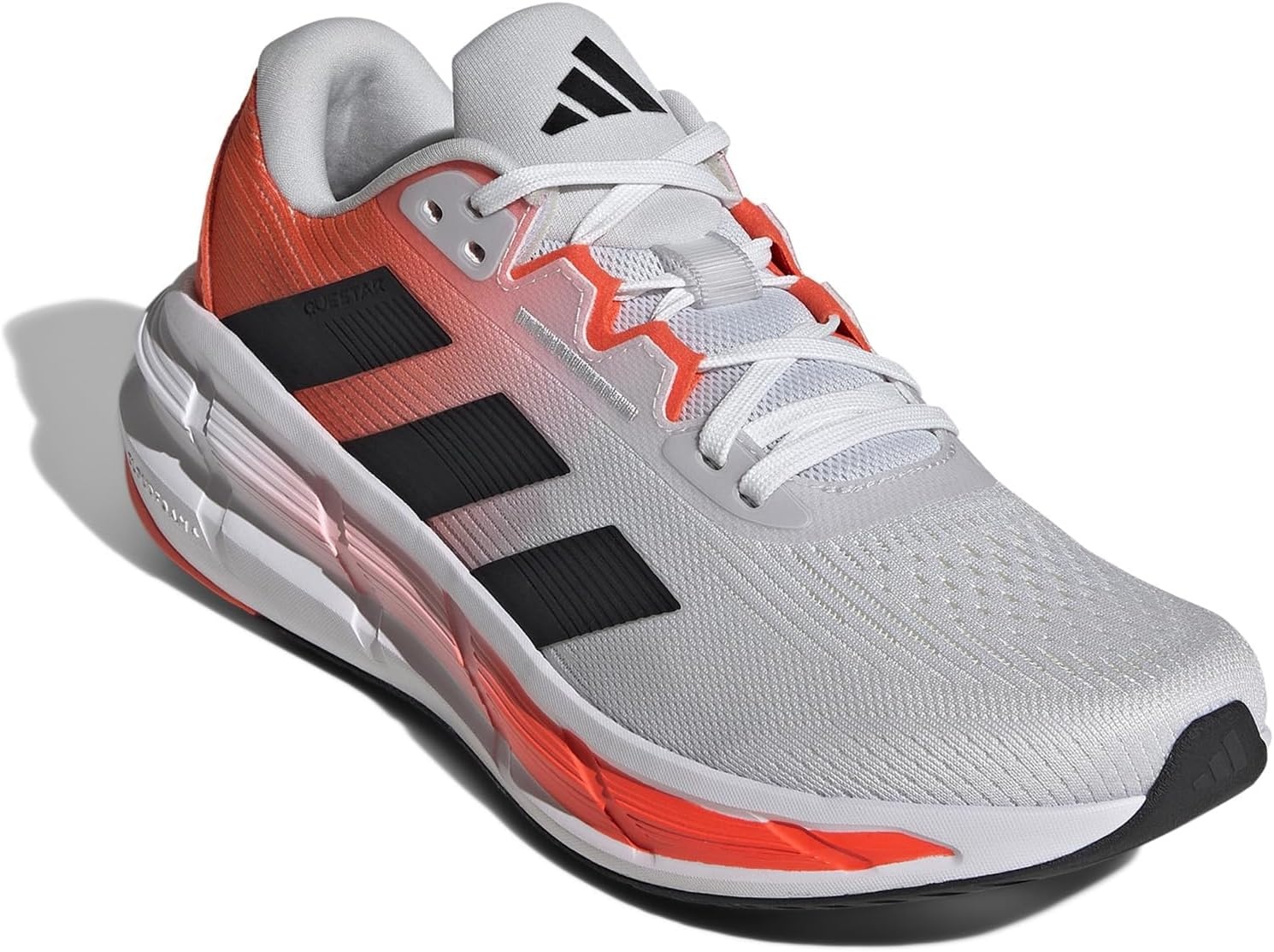 image:imageadidas Mens Questar 3 Running Sneakers Shoes BlueDash GreyBlackSolar Red