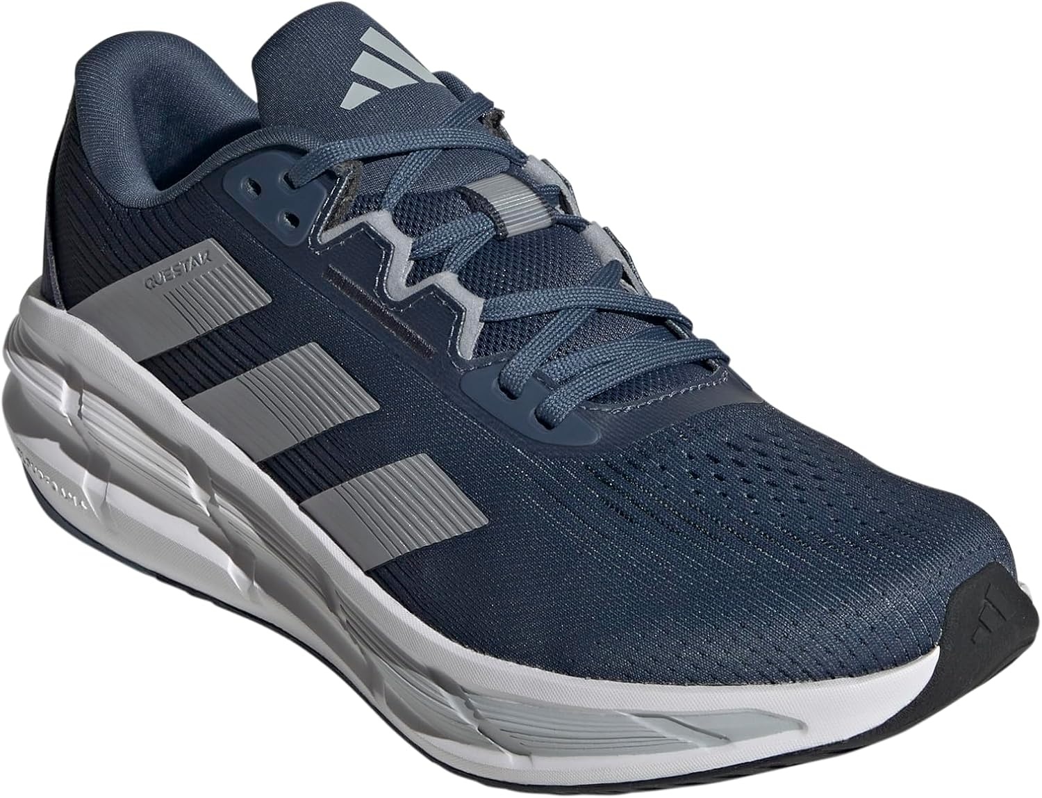 image:imageadidas Mens Questar 3 Running Sneakers Shoes BluePreloved InkHalo SilverShadow Navy