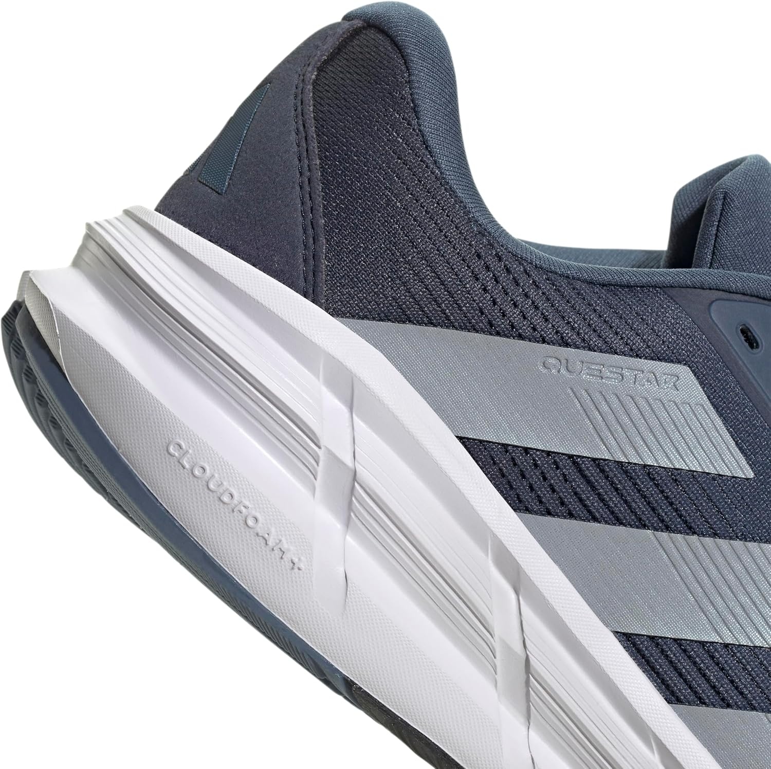 image:imageadidas Mens Questar 3 Running Sneakers Shoes BluePreloved InkHalo SilverShadow Navy