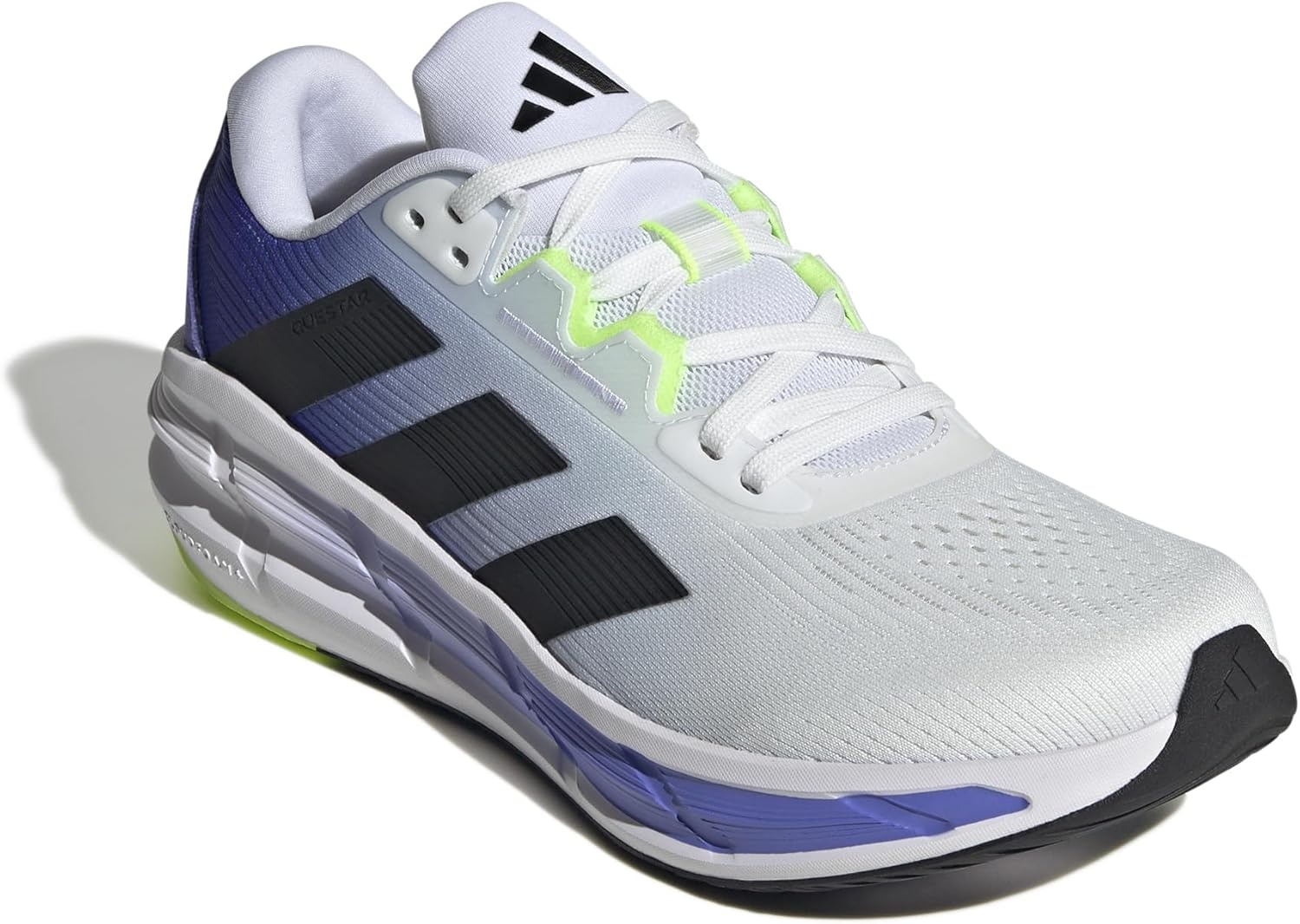 image:imageadidas Mens Questar 3 Running Sneakers Shoes BlueWhiteBlackCobalt Blue