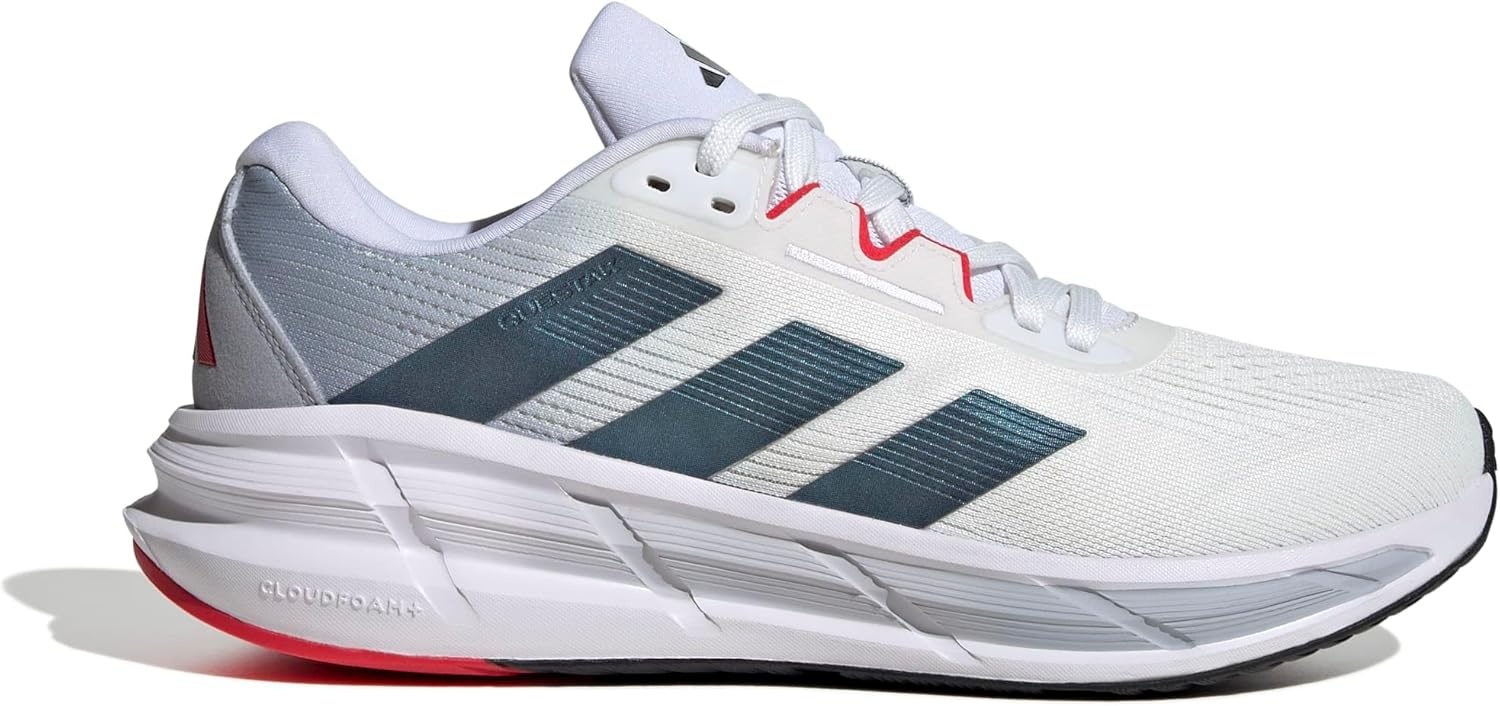image:imageadidas Mens Questar 3 Running Sneakers Shoes BlueWhiteBlackPure Ruby