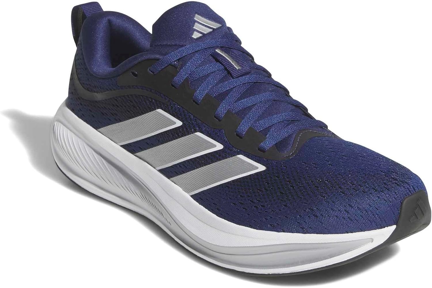 image:imageadidas Mens Response Pace Running Sneakers Shoes RedDark BlueMatte SilverWhite