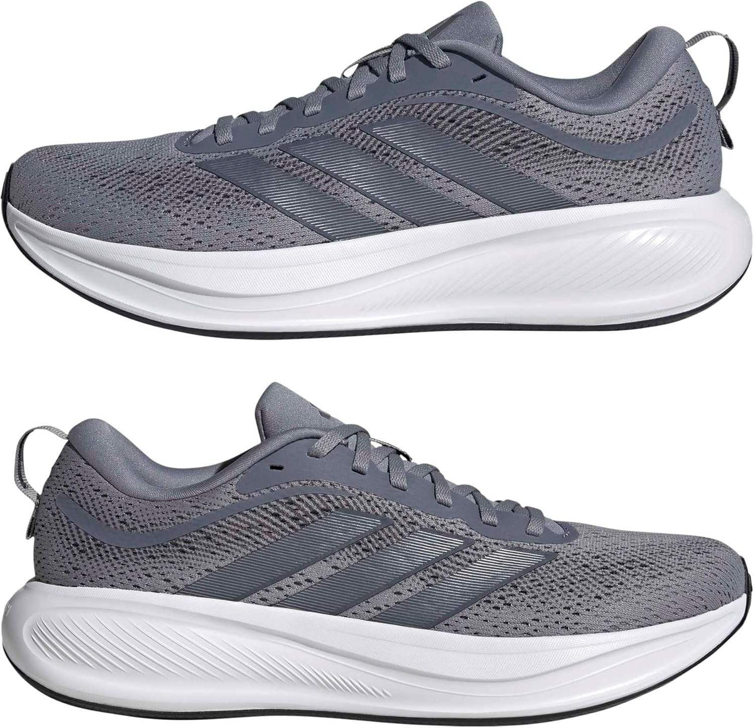 image:imageadidas Mens Response Pace Running Sneakers Shoes RedGreyGrey