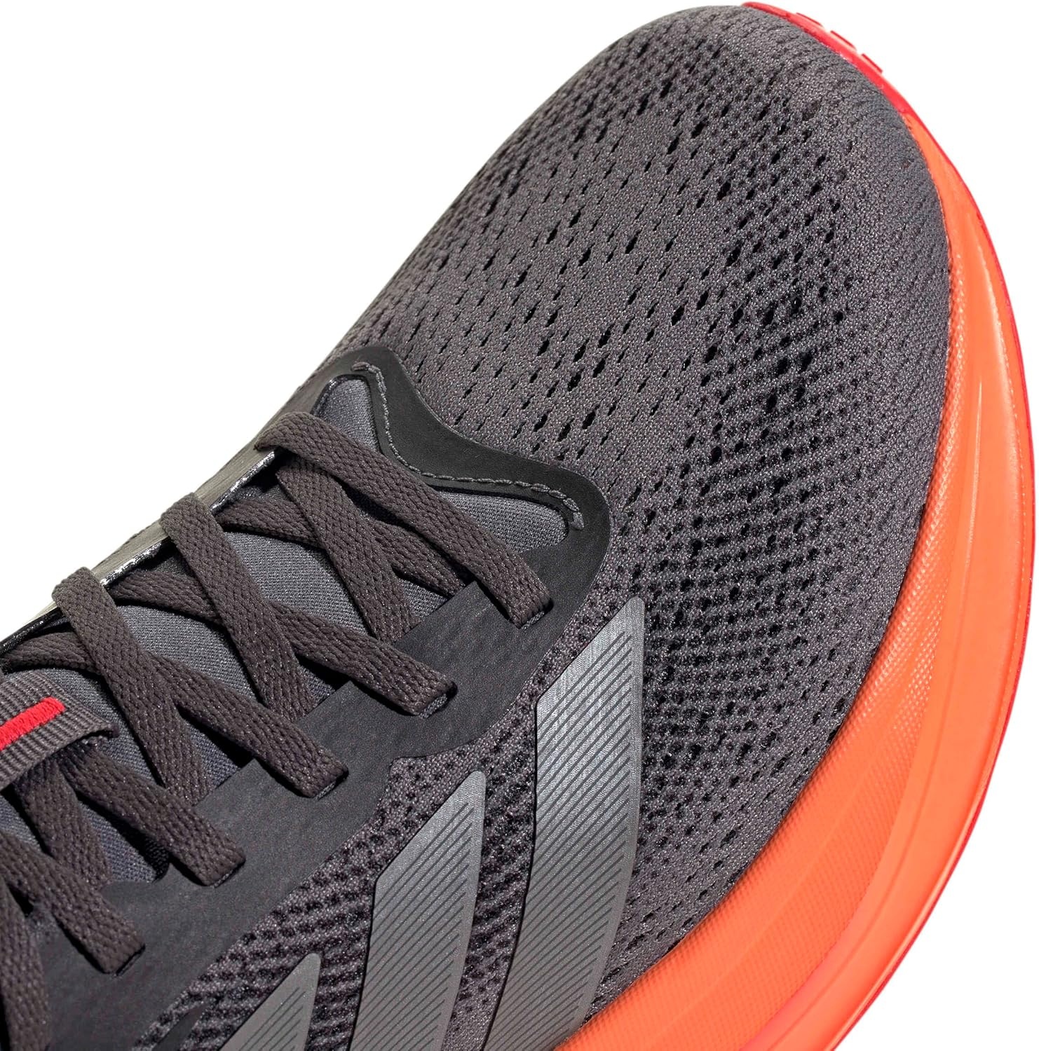 image:imageadidas Mens Response Pace Running Sneakers Shoes RedGreyIron MetallicBlack