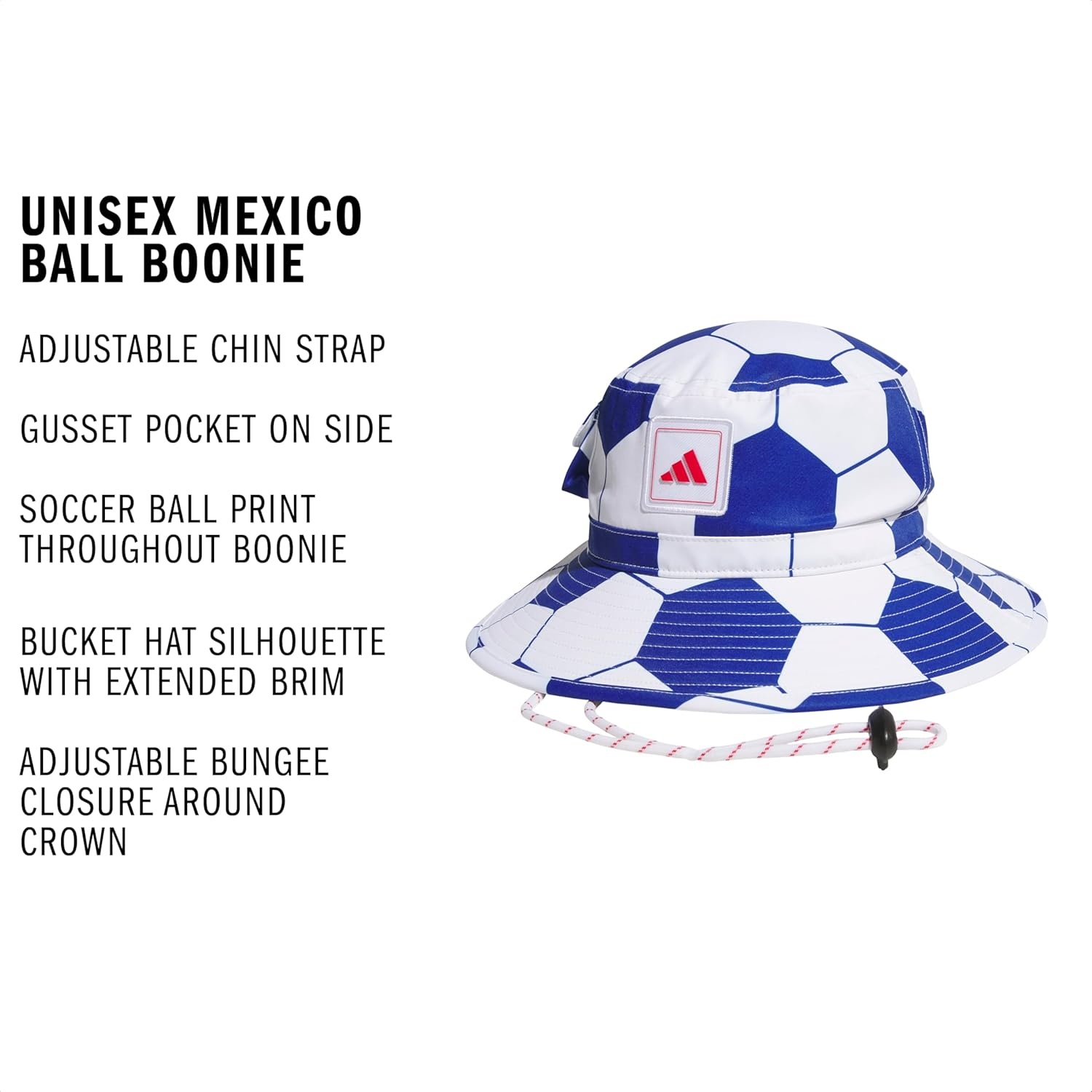 image:imageadidas Mens Soccer Ball Hat Fan Bucket Country ColorsUsa