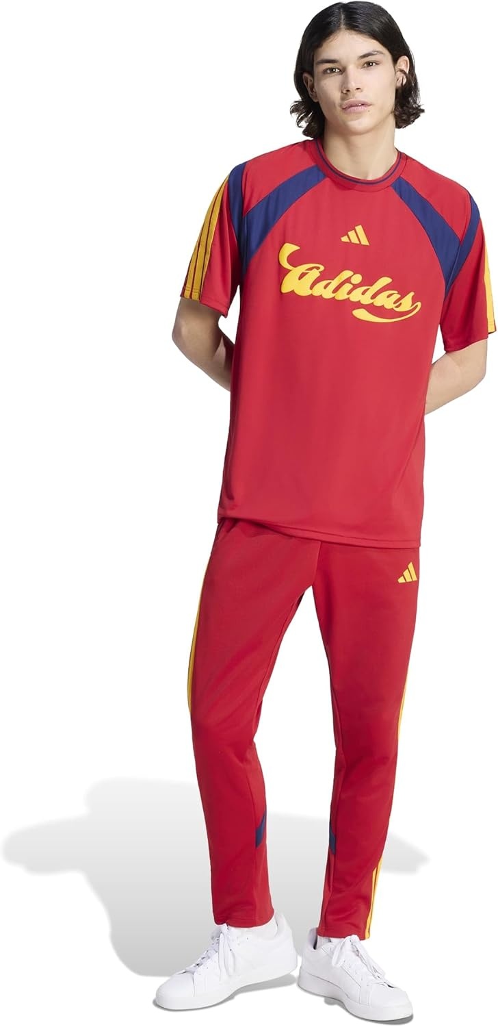 image:imageadidas Mens Spain World Cup 2026 ApparelTeam Power RedDark BlueCrew Yellow