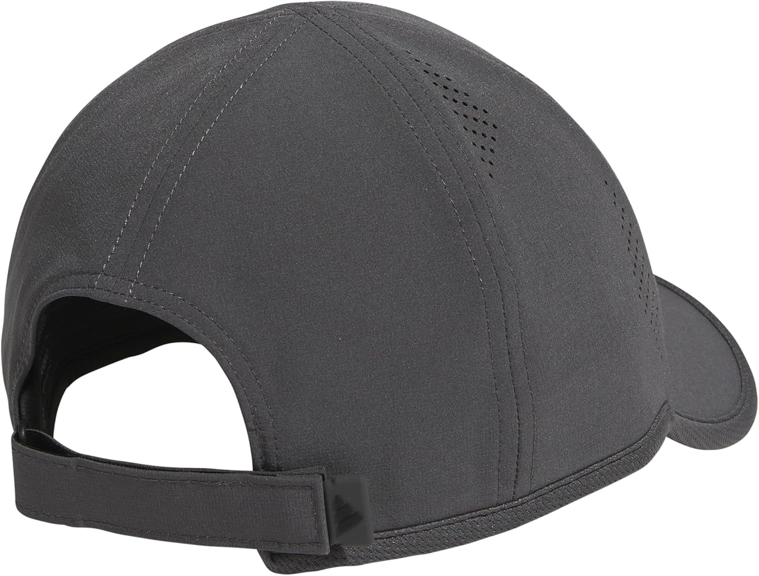 image:imageadidas Mens Superlite Hat Lightweight MoistureWicking Cap for Workout and TrainingGrey SixSilver Metallic3
