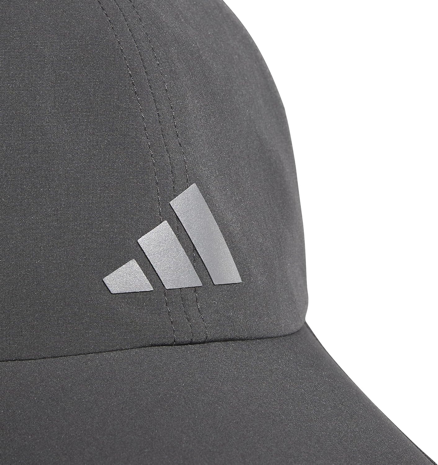 image:imageadidas Mens Superlite Hat Lightweight MoistureWicking Cap for Workout and TrainingGrey SixSilver Metallic3