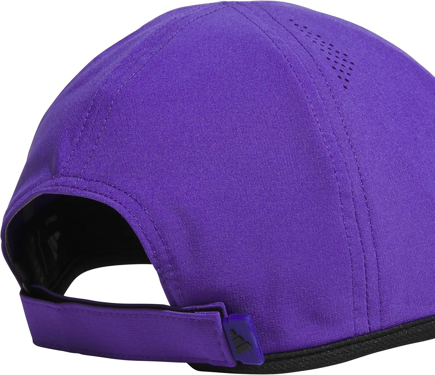 image:imageadidas Mens Superlite Hat Lightweight MoistureWicking Cap for Workout and TrainingPure PurpleBlack3