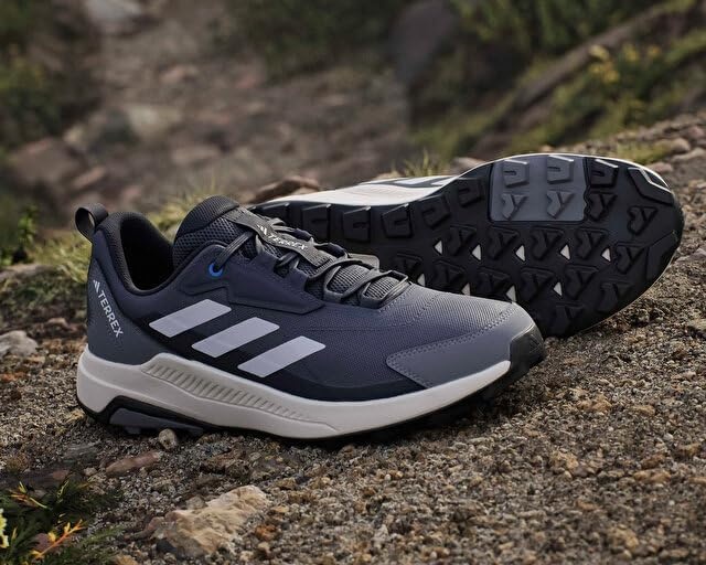 image:imageadidas Mens Terrex Anylander Hiking ShoesAurora OnixDash GreyLegend Ink