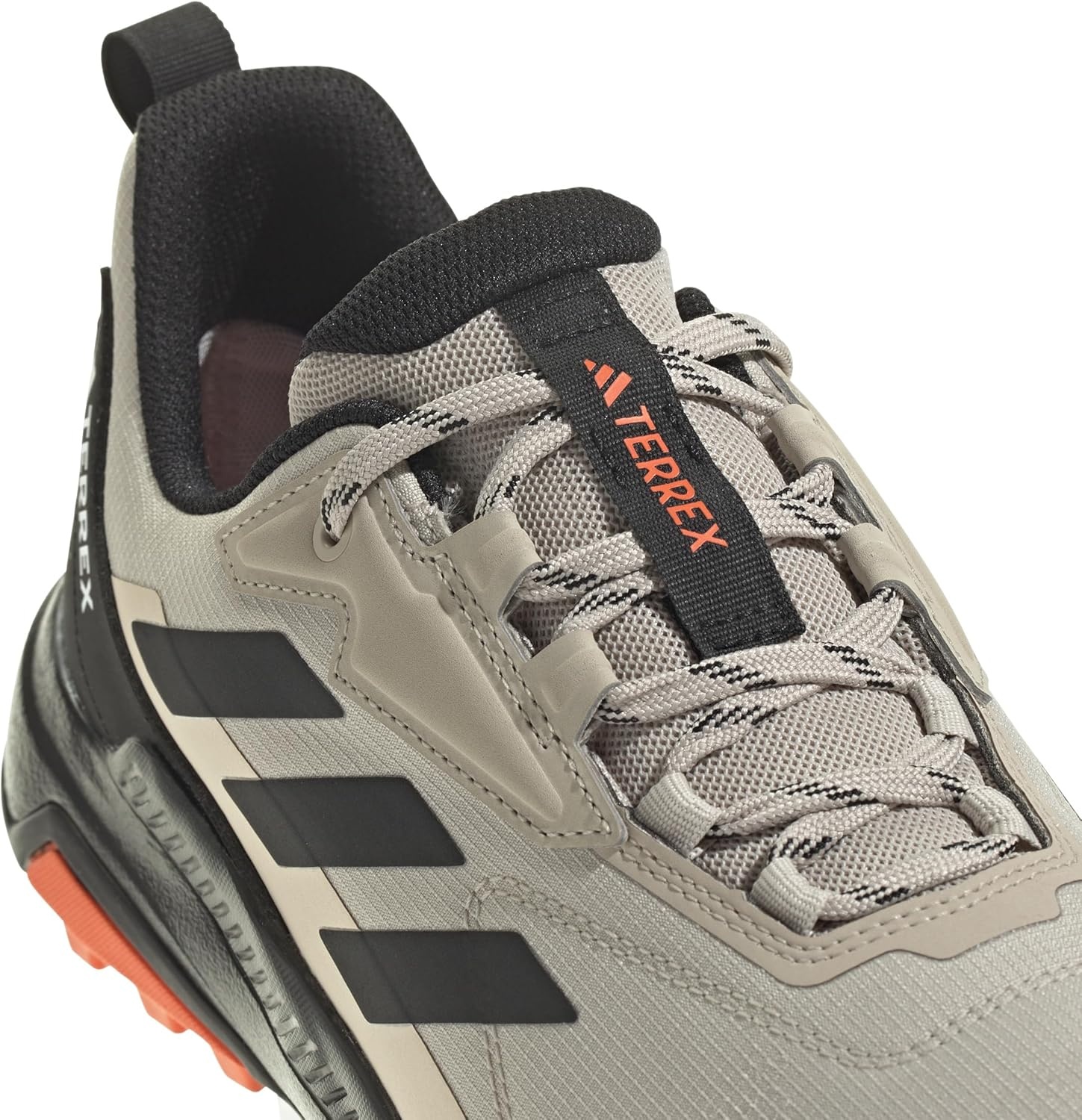 image:imageadidas Mens Terrex Anylander Hiking ShoesBeige Core Black Orange