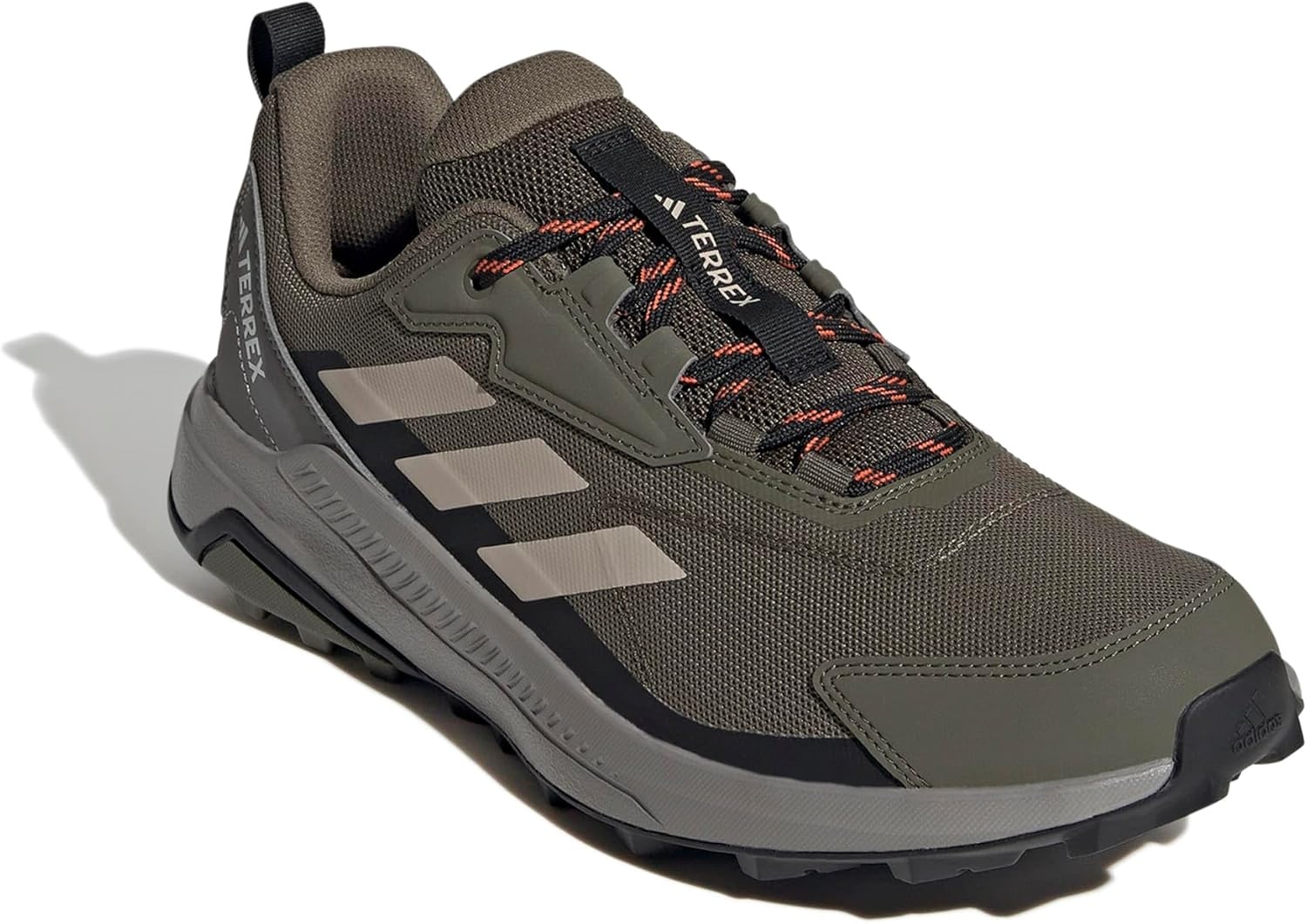 image:imageadidas Mens Terrex Anylander Hiking ShoesOlive StrataWonder BeigeBlack