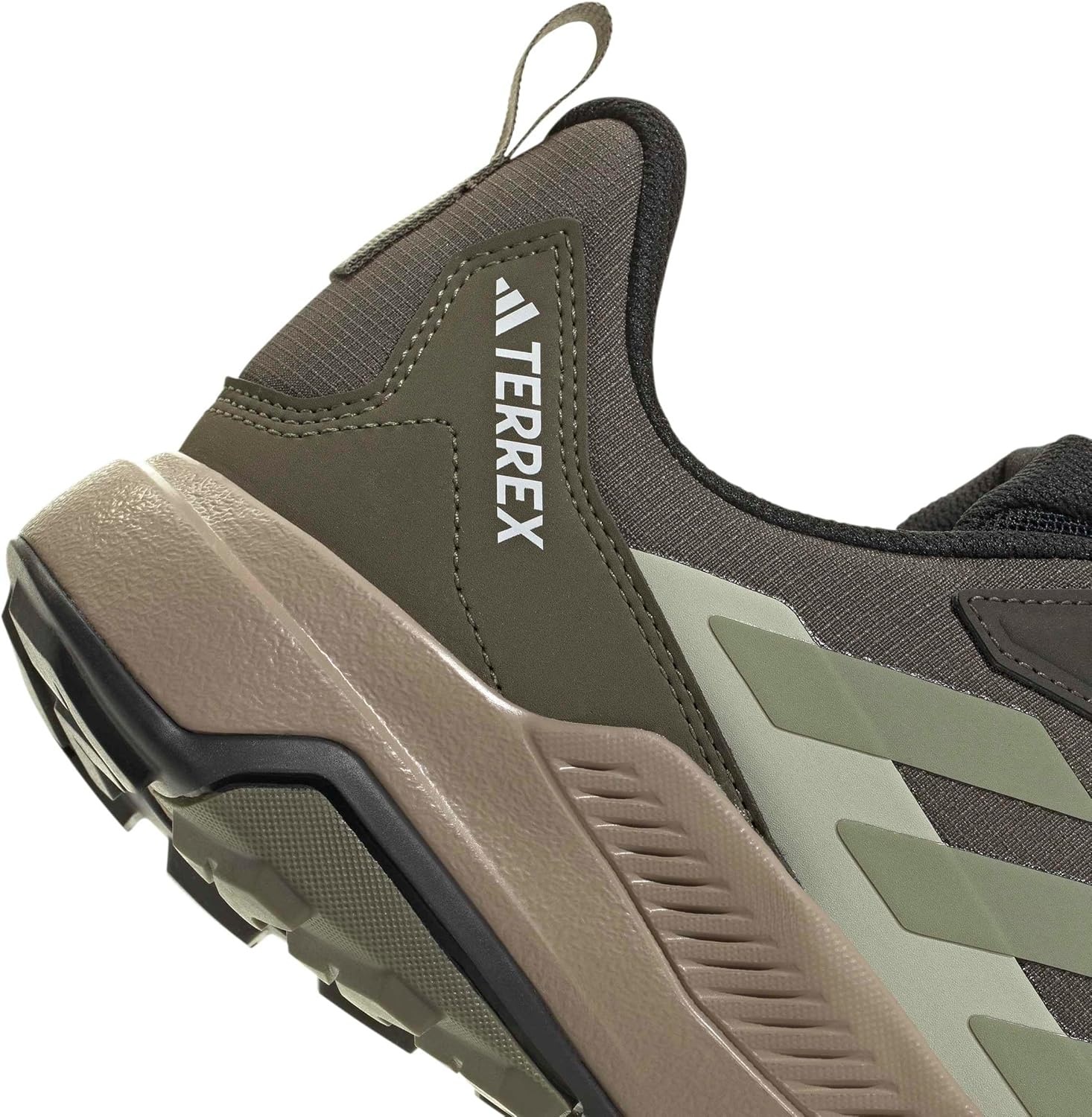 image:imageadidas Mens Terrex Anylander Hiking ShoesShadow OliveTent GreenHalo Green