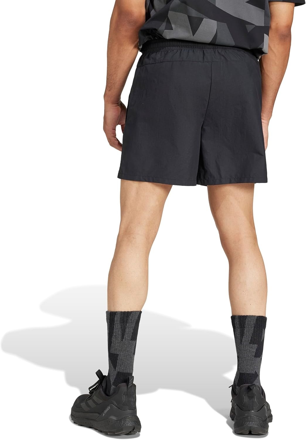image:imageadidas Mens Terrex Multi Athletic Shorts Casual Bottoms Casual GreenBlack