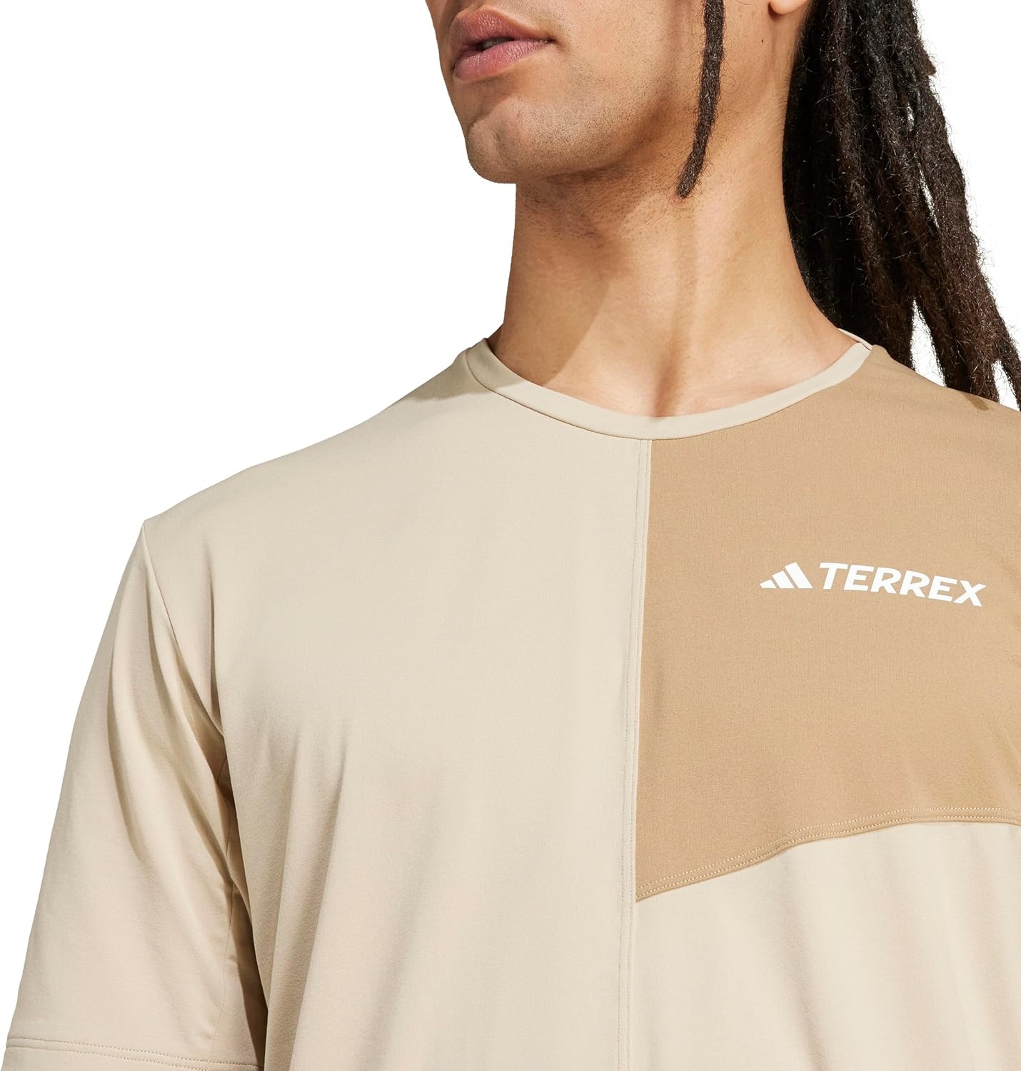 image:imageadidas Mens Terrex Multi Climacool Crew Neck Short Sleeve Athletic Casual Tops Casual BlueSavannah