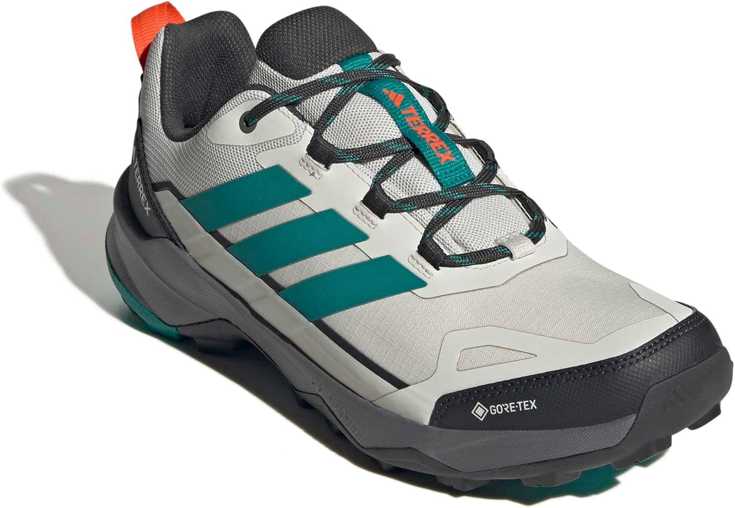 image:imageadidas Mens Terrex Skychaser Ax5 Goretex Hiking ShoesCarbonEquipment GreenOrbit Grey