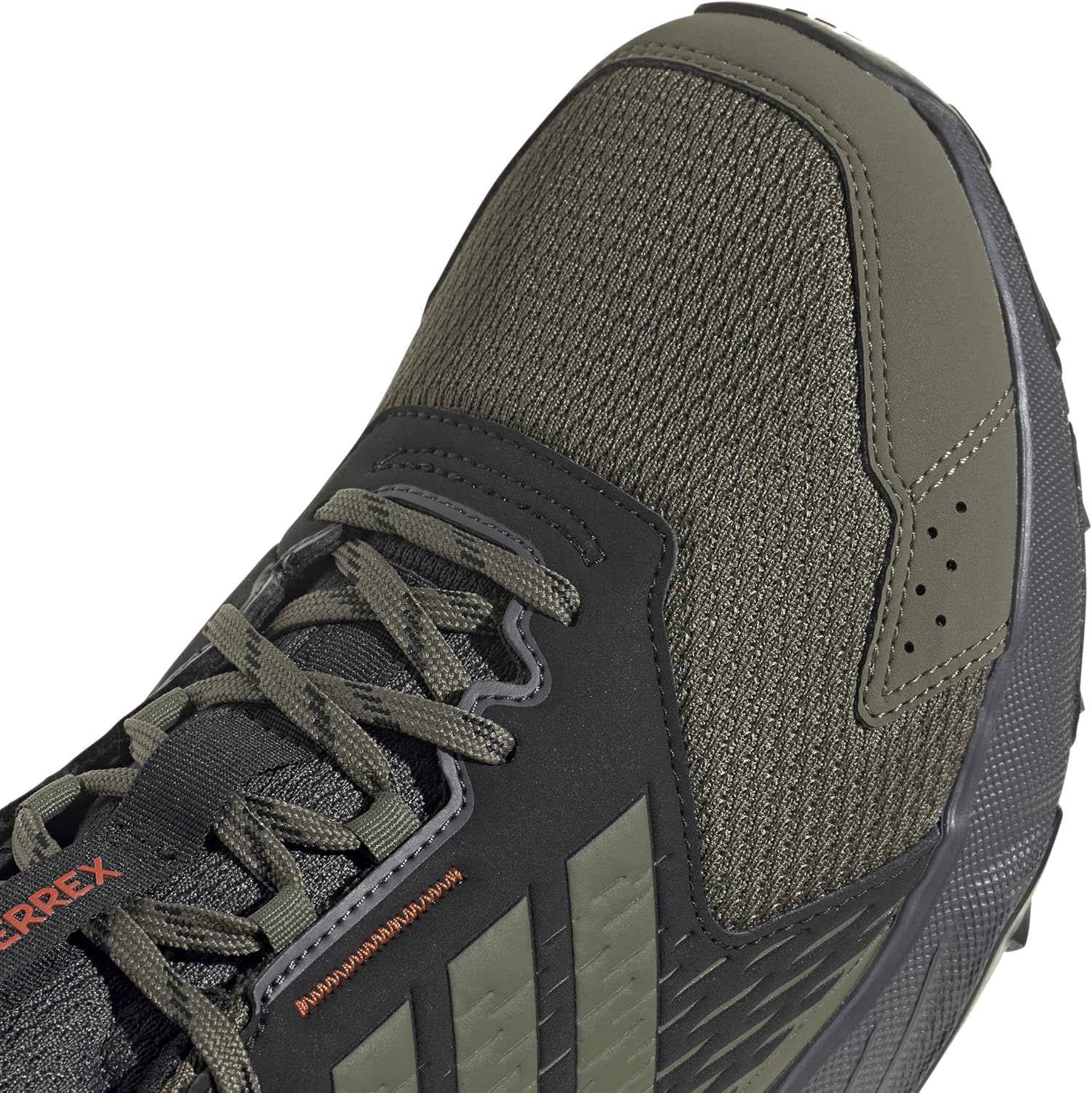 image:imageadidas Mens Terrex Tracefinder Trail Running ShoesOlive StrataOlive StrataSemi Impact Orange