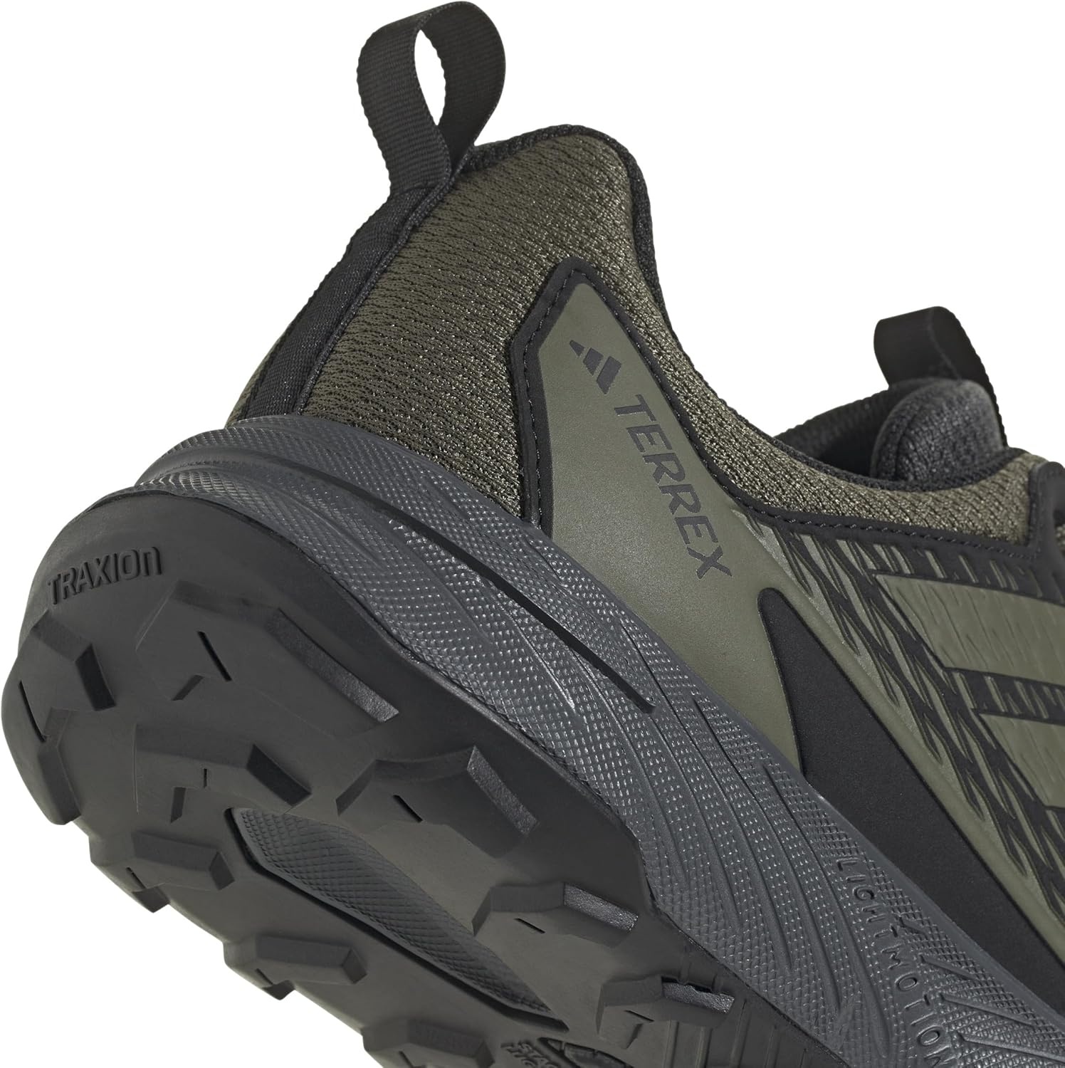 image:imageadidas Mens Terrex Tracefinder Trail Running ShoesOlive StrataOlive StrataSemi Impact Orange