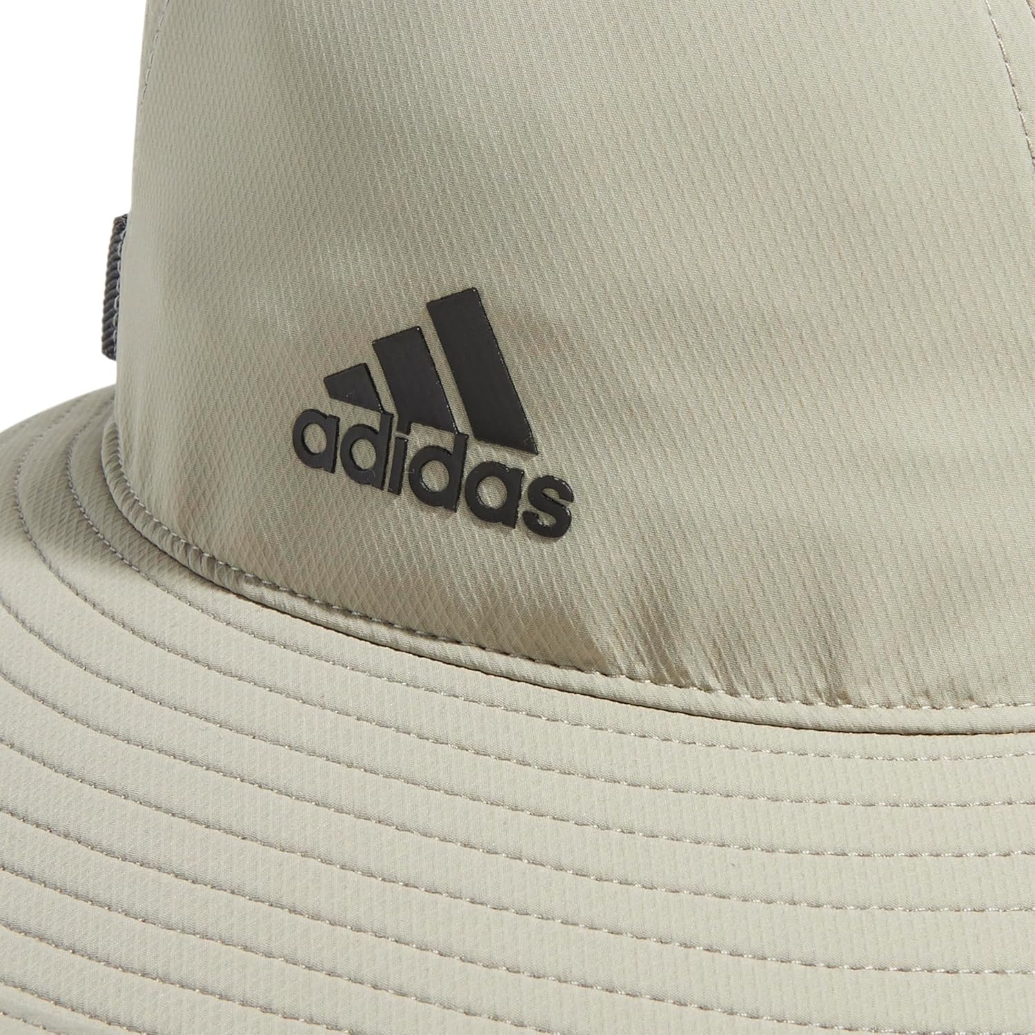 image:imageadidas Mens Victory Bucket Hat Outdoor Sun Boonie for Hiking and FishingFeather GreyBlack4