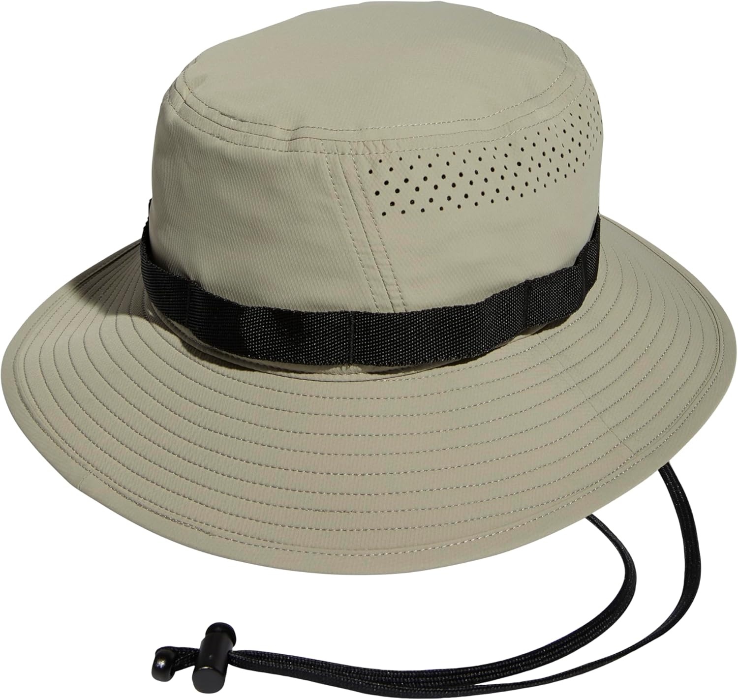 image:imageadidas Mens Victory Bucket Hat Outdoor Sun Boonie for Hiking and FishingFeather GreyBlack4