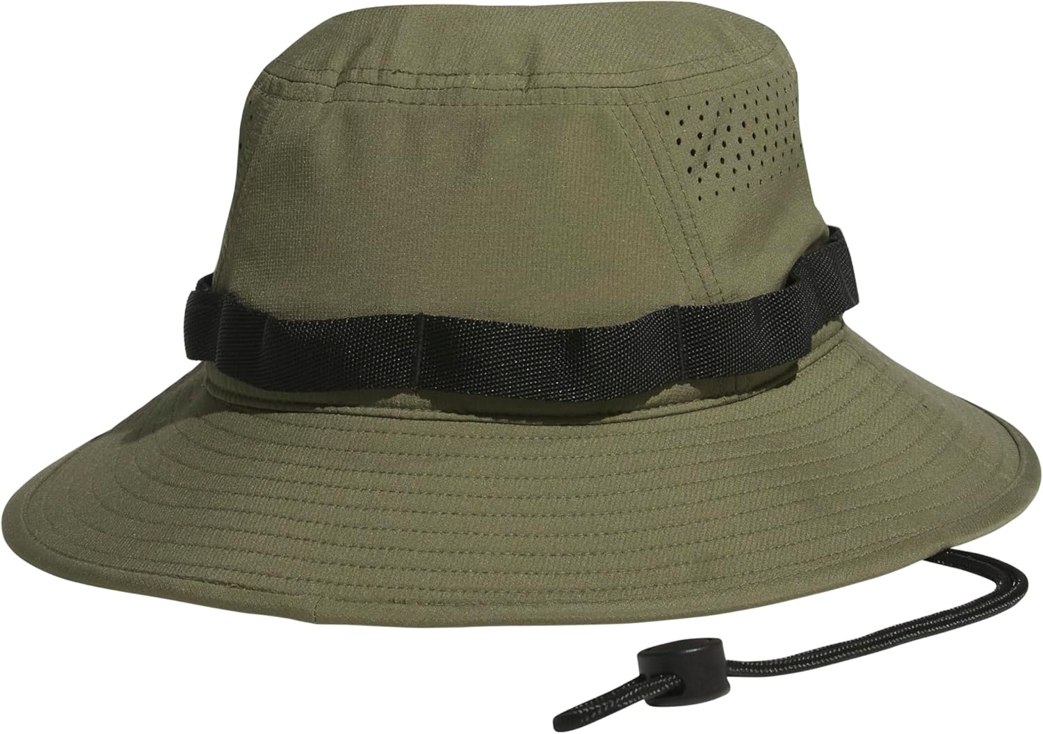 image:imageadidas Mens Victory Bucket Hat Outdoor Sun Boonie for Hiking and FishingOlive Strata GreenBlack5