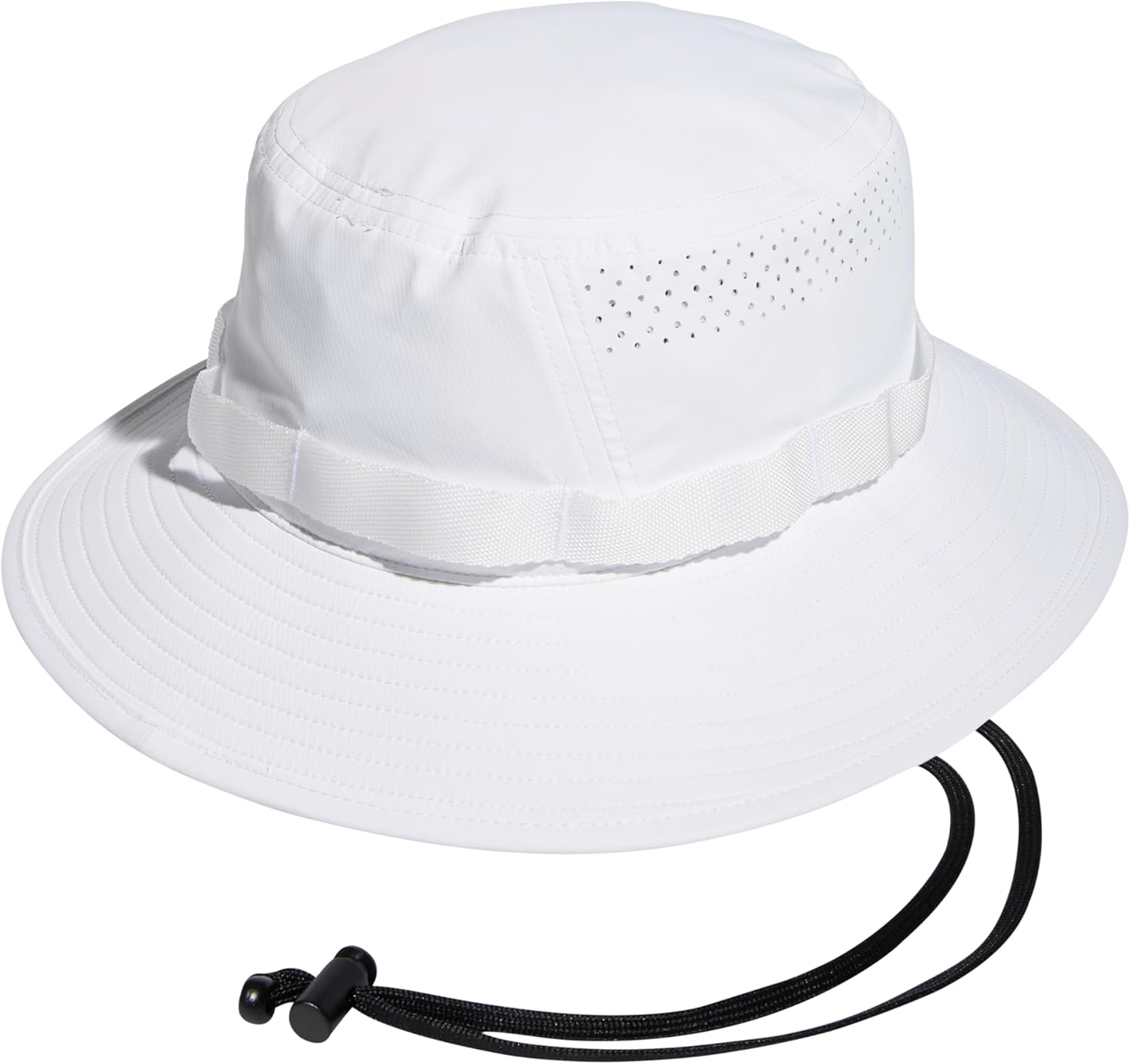 image:imageadidas Mens Victory Bucket Hat Outdoor Sun Boonie for Hiking and FishingWhiteOnix Grey4