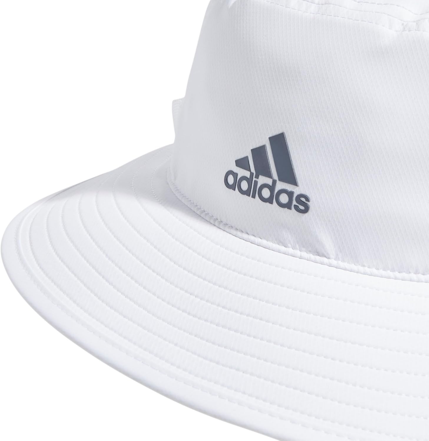 image:imageadidas Mens Victory Bucket Hat Outdoor Sun Boonie for Hiking and FishingWhiteOnix Grey4
