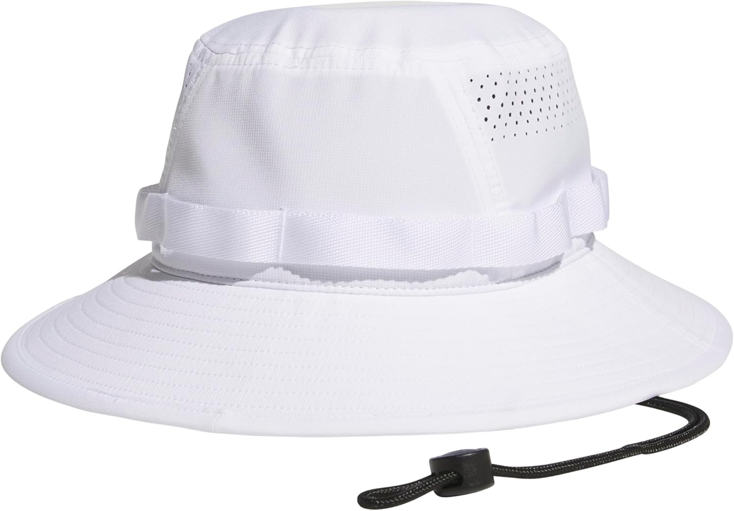 image:imageadidas Mens Victory Bucket Hat Outdoor Sun Boonie for Hiking and FishingWhiteOnix GreyBlack5