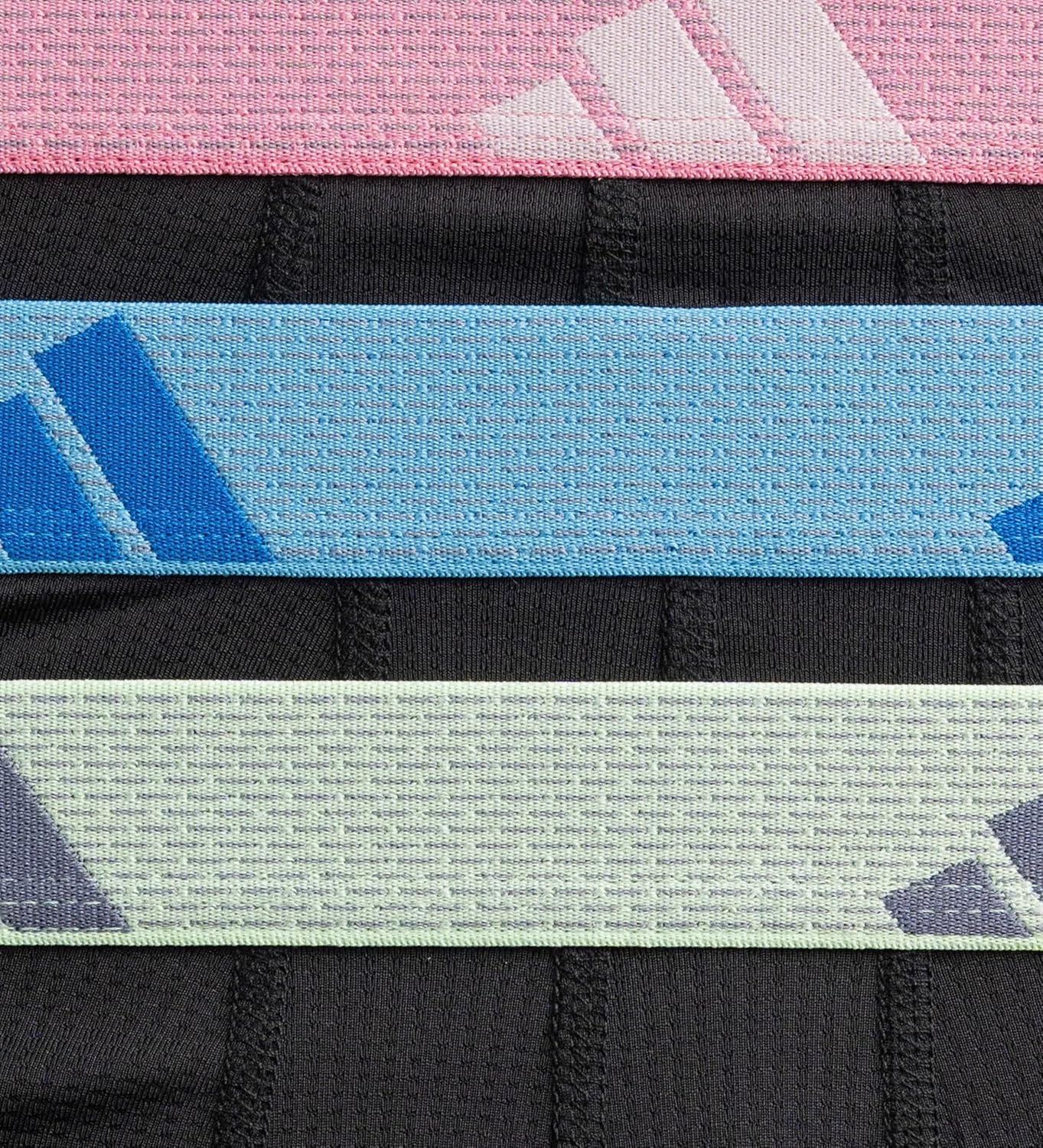 image:imageadidas Performance Mesh Boxer Briefs Underwear 2PackBlackBliss PinkSemi Blue Burst