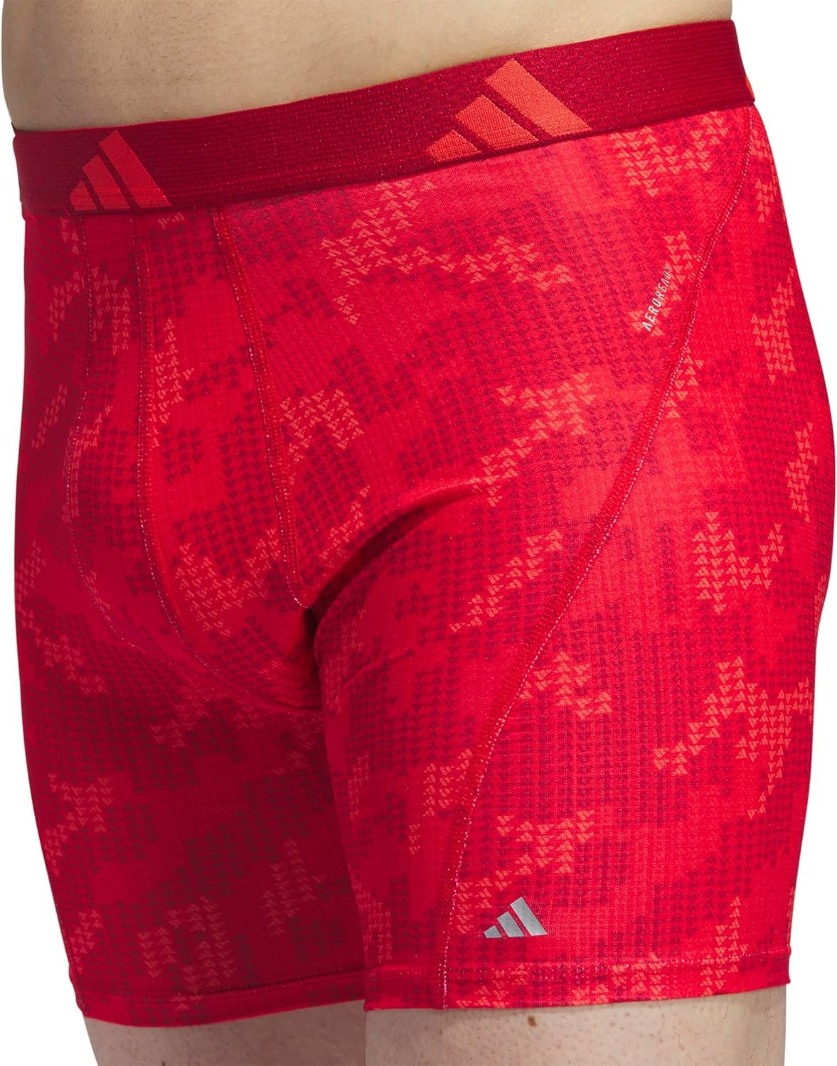 image:imageadidas Performance Mesh Boxer Briefs Underwear 2PackDigi Camo Better Scarletbright RedBetter ScarletBright Red